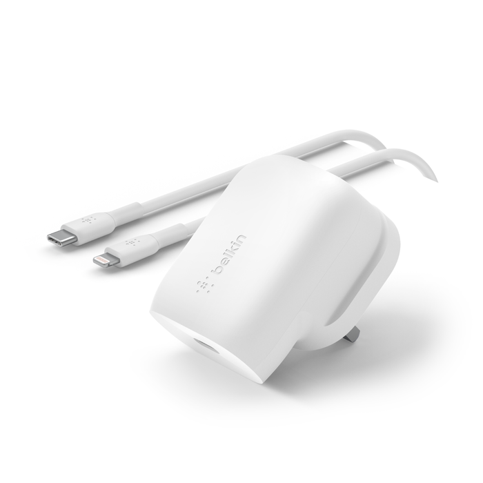 30W USB-C Charger with 1m USB-C to Lightning Cable - iStore Botswana Online