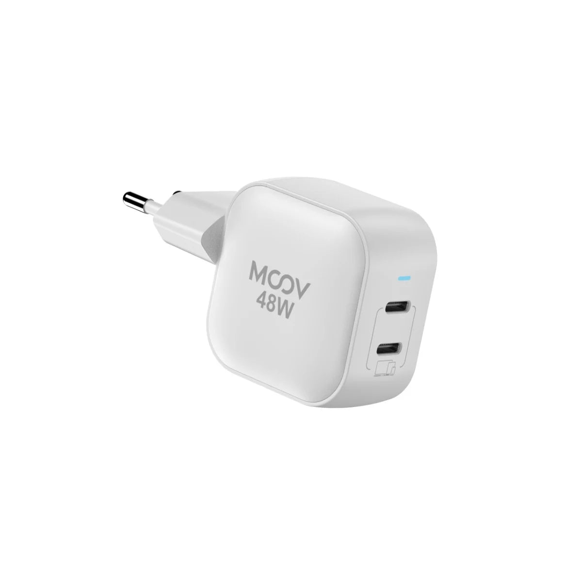 Moov 48W Dual Port Type C - White