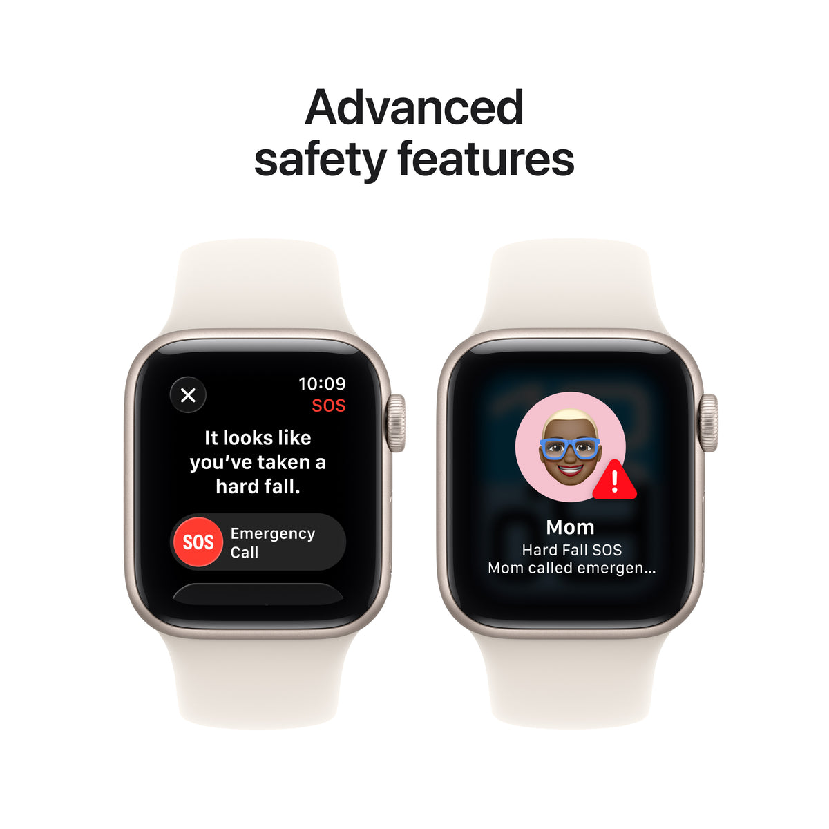 Apple Watch SE 3 GPS 40mm Starlight Aluminium Case with Starlight Sport Band - M/L