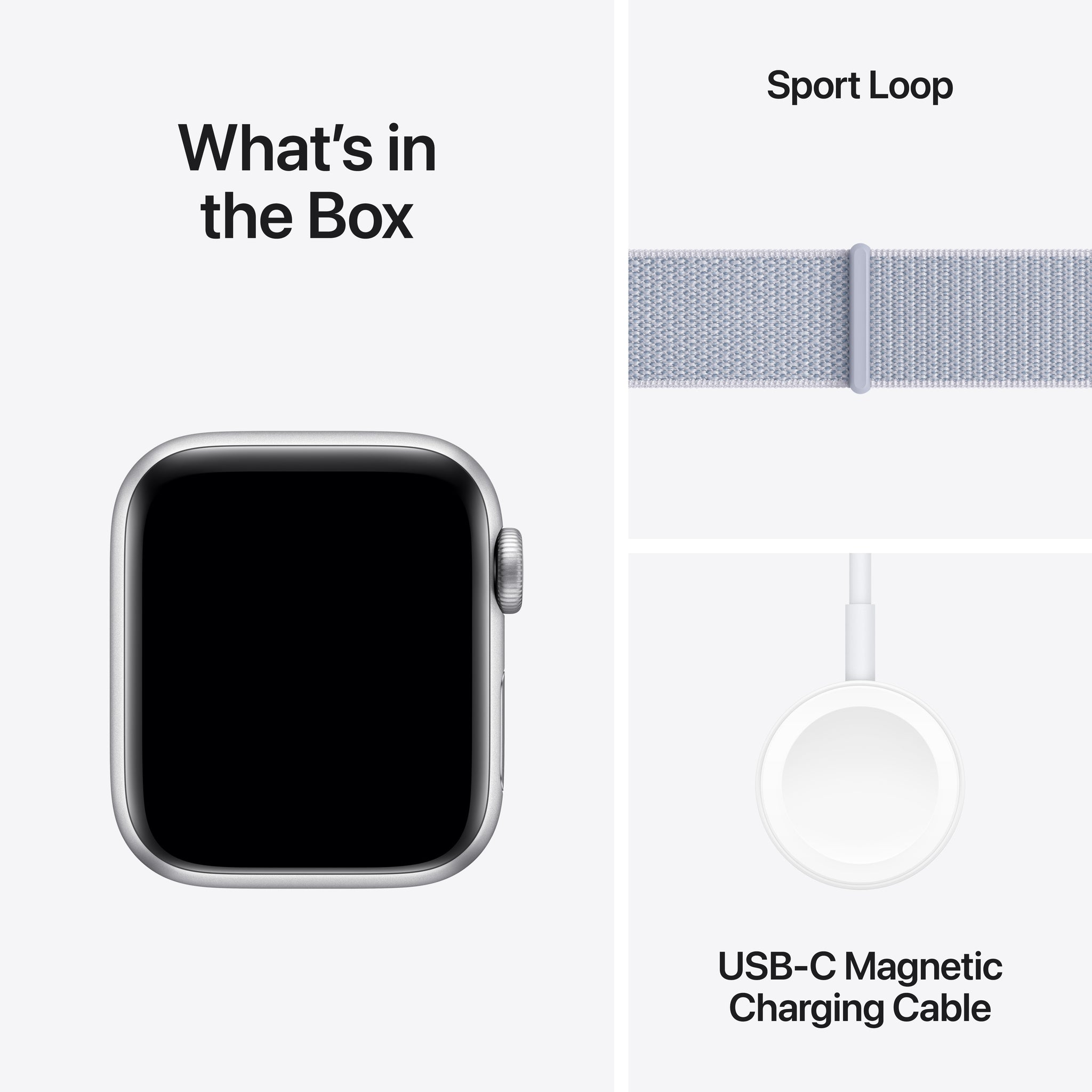 Apple Watch SE GPS 40mm Silver Aluminium Case with Blue Apple Watch SE GPS 40mm Silver Aluminium Case with Blue