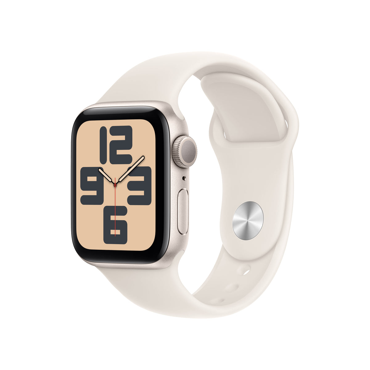 Apple Watch SE GPS 40MM Starlight Aluminium case Starlight Sport M/L