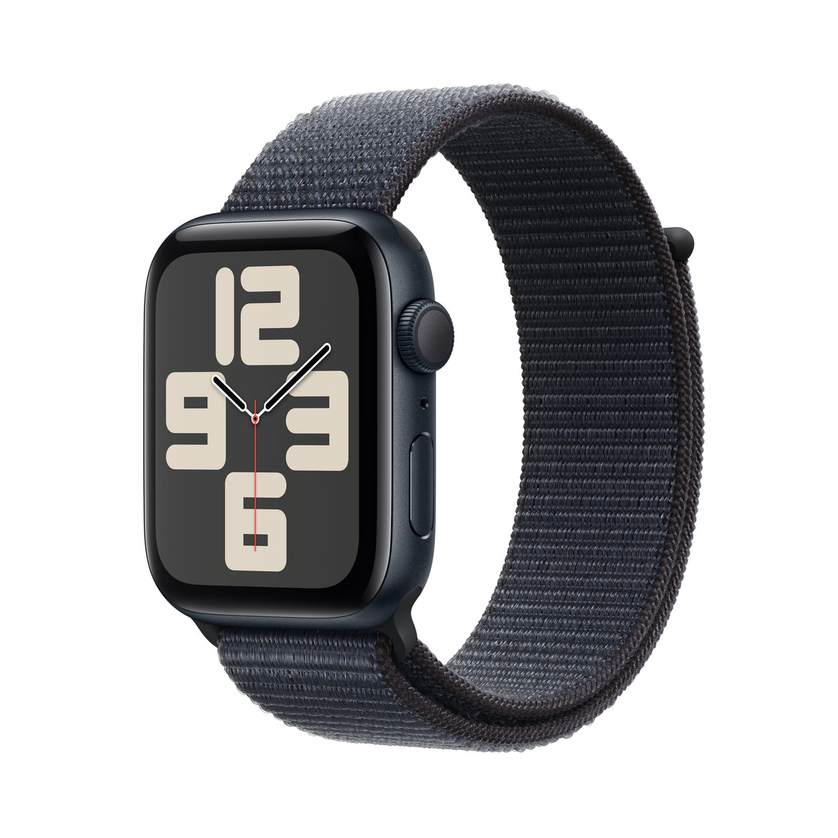 Apple Watch SE GPS 44mm Midnight Aluminium case Ink Sport