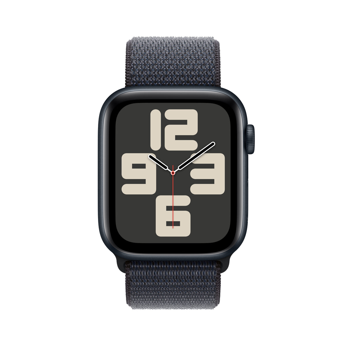 Apple Watch SE GPS 44mm Midnight Aluminium case Ink Sport