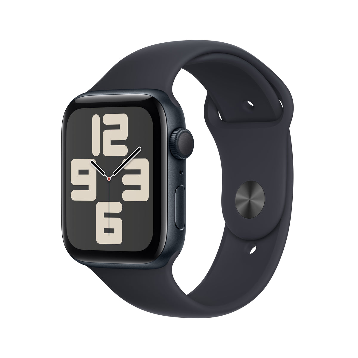 Apple Watch SE 44mm Midnight Aluminium Case With Midnight Sport Band M/L - GPS