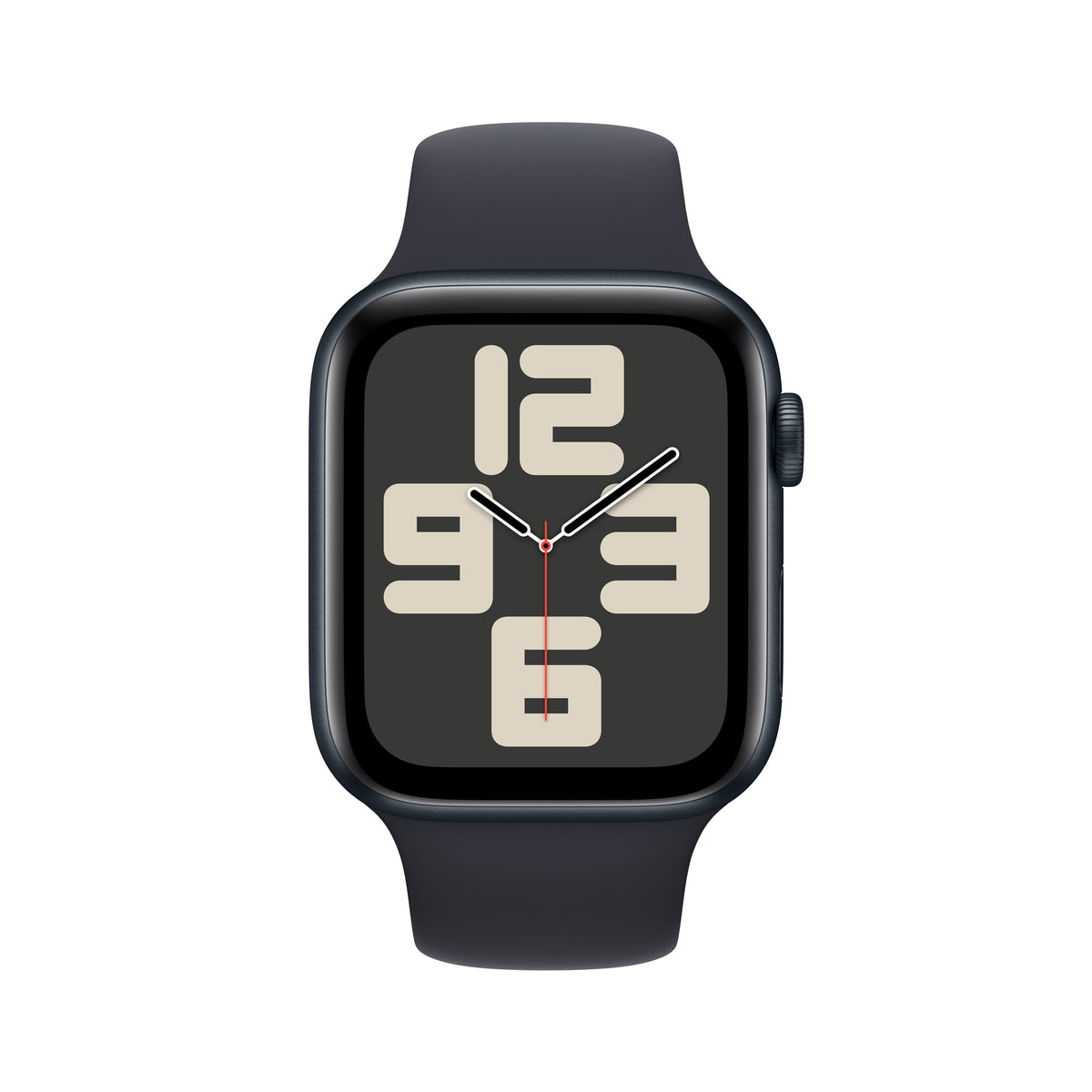 Apple Watch SE 44mm Midnight Aluminium Case With Midnight Sport Band M/L - GPS