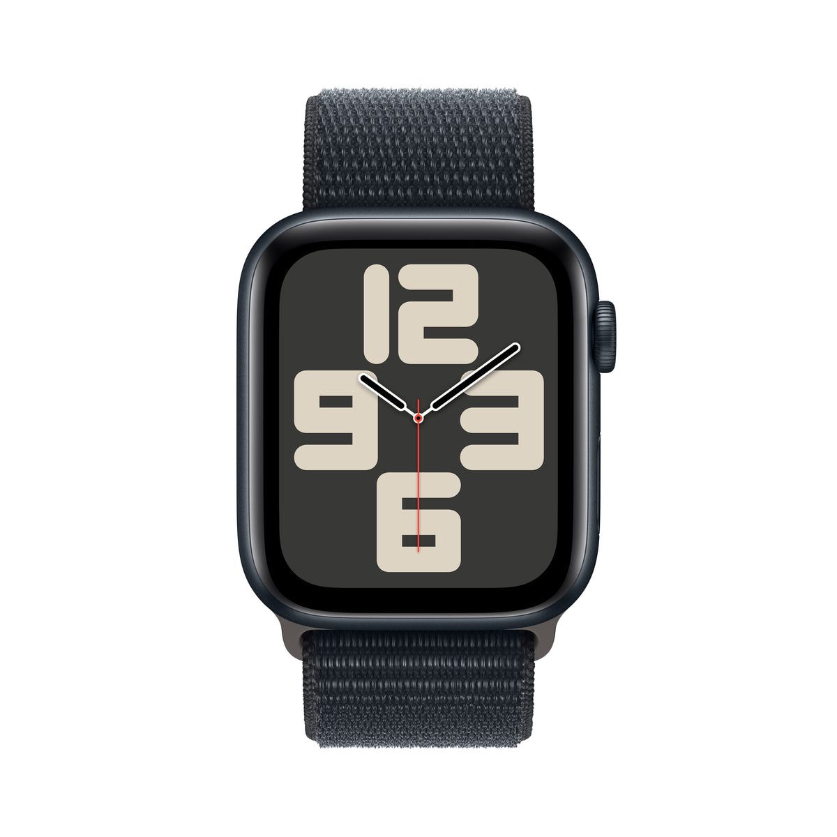 Apple Watch SE 44mm Midnight Aluminium Case With Midnight Sport Loop S/L - GPS