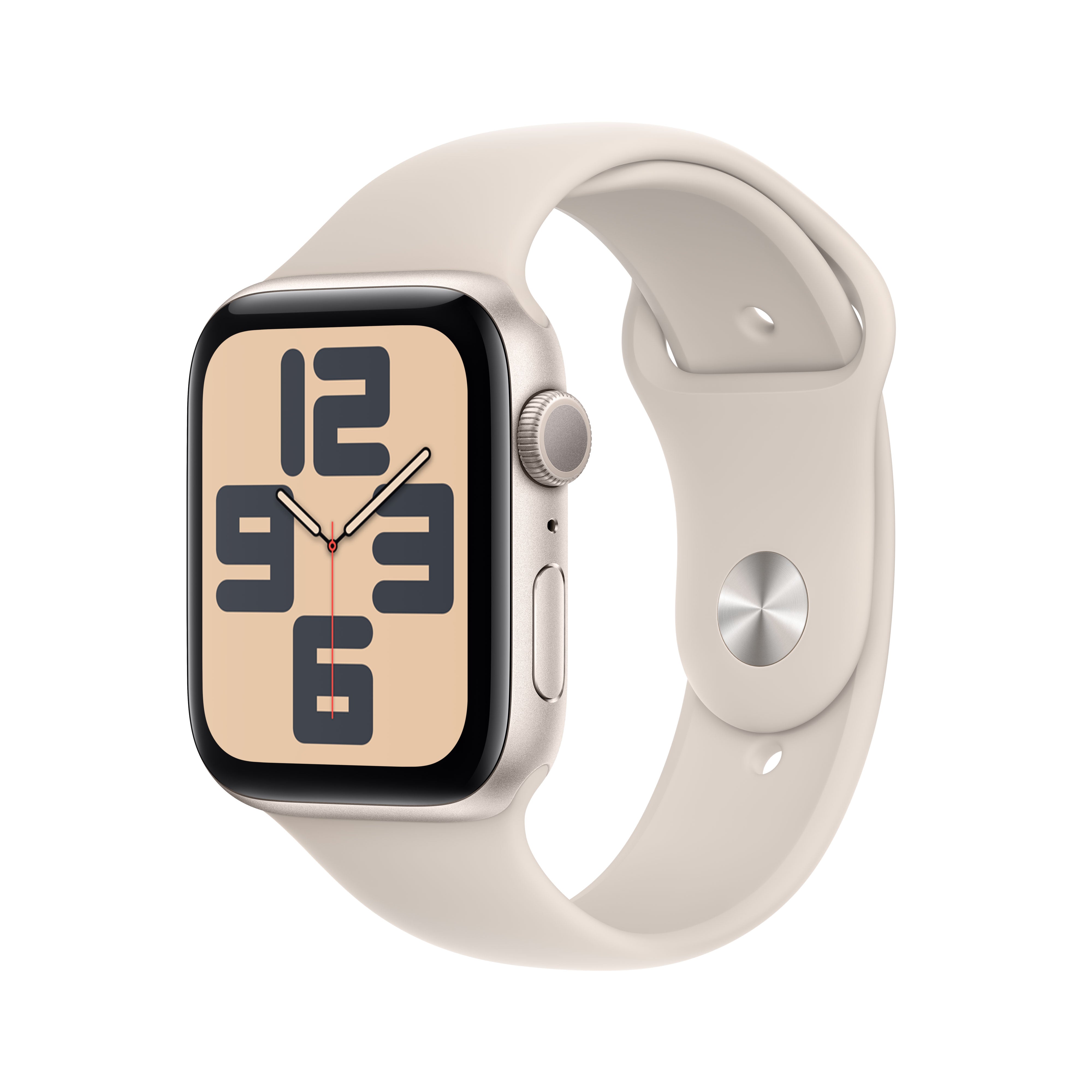 Apple Watch SE 44mm Starlight Aluminium Case With Starlight Apple Watch SE 44mm Starlight Aluminium Case With Starlight