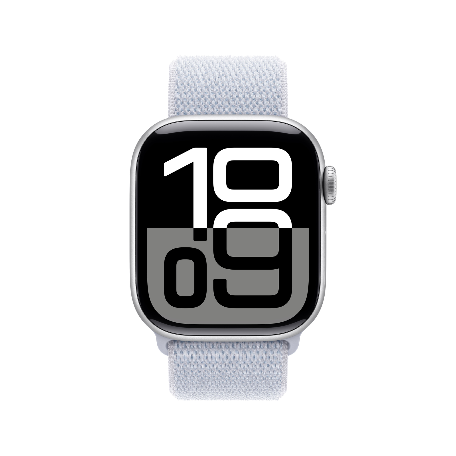 Blue aluminum case with sport loop outlet