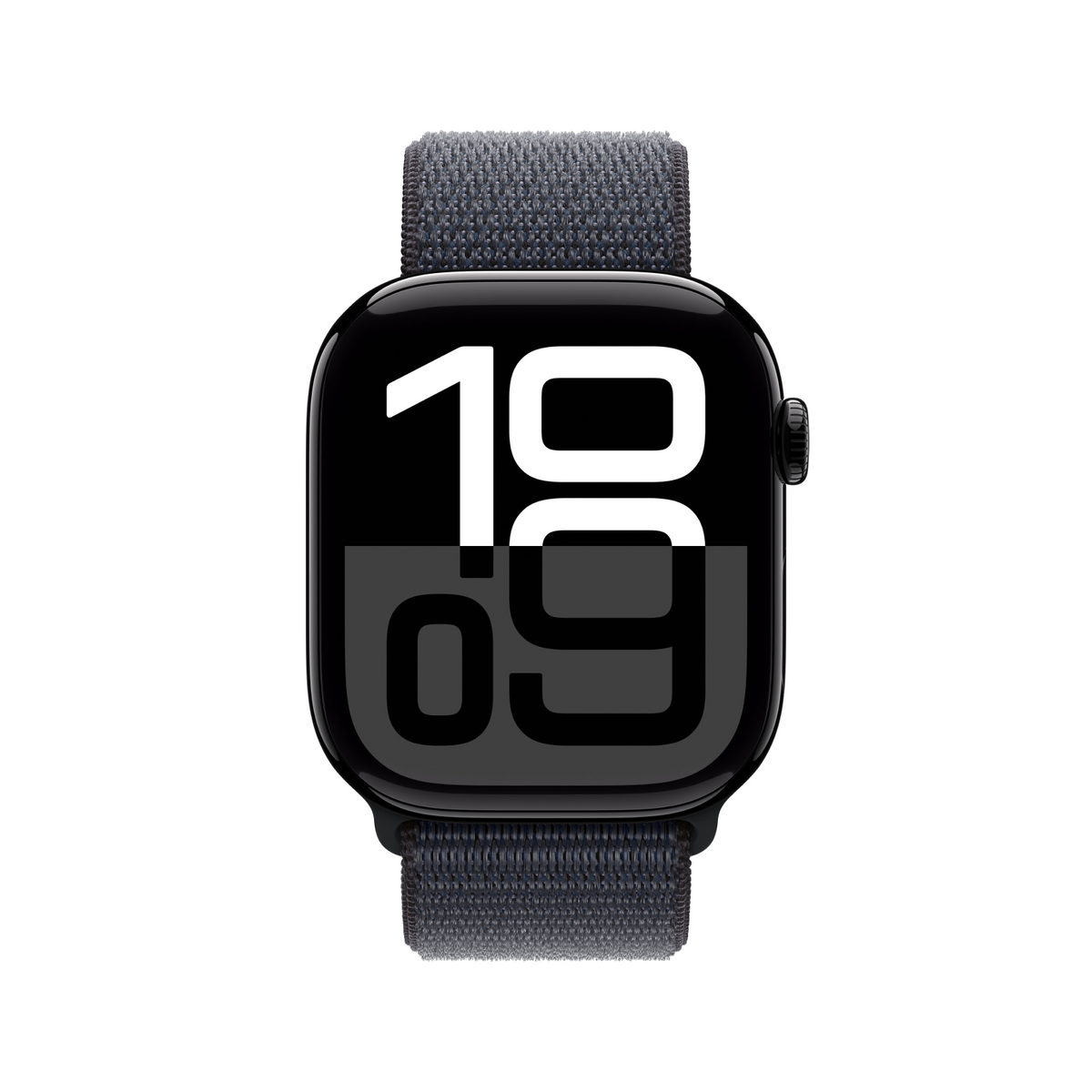 Apple Watch Series 10 GPS 46mm Jet Black Aluminium Case with Ink Sport Loop
