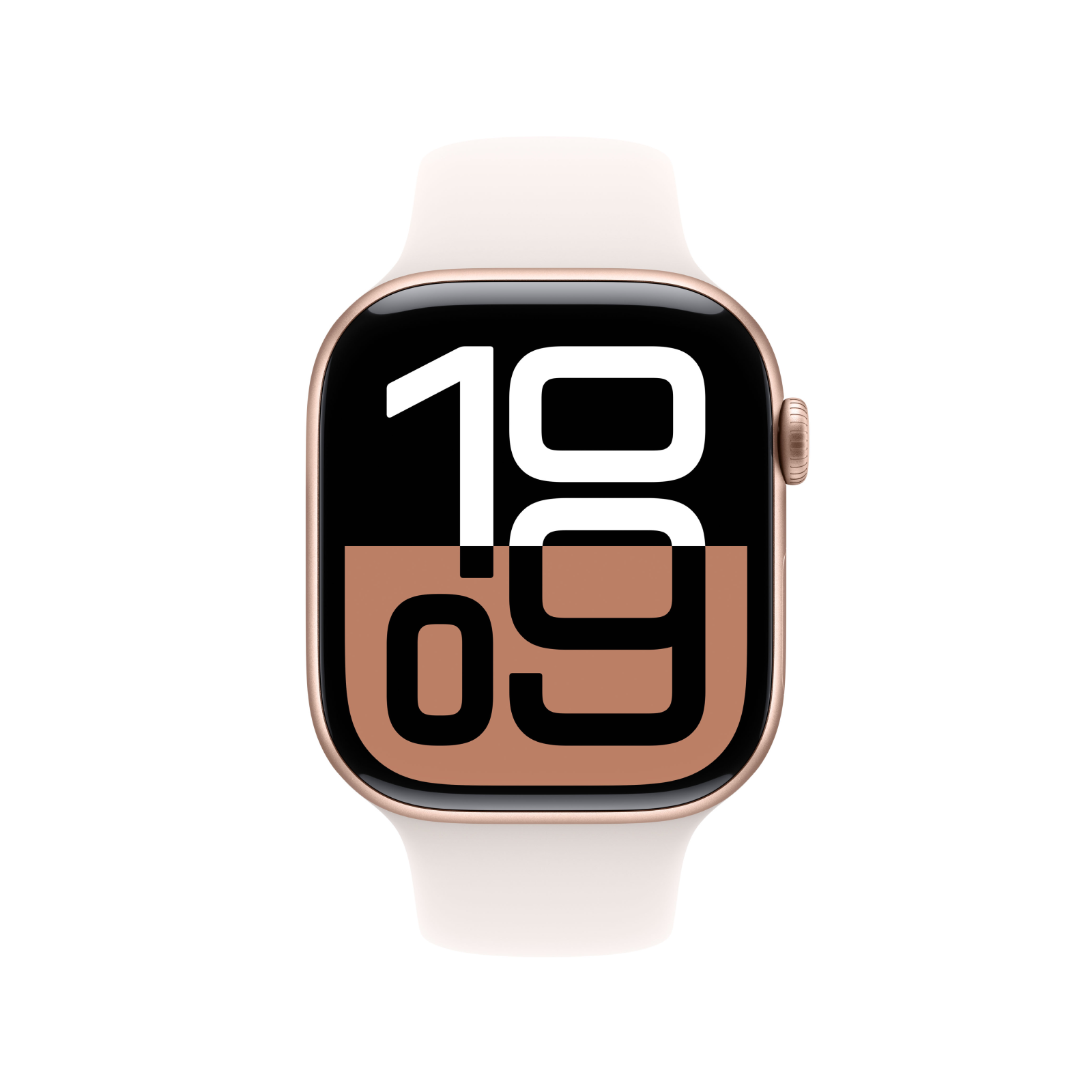 Apple Watch Series 10 GPS 46mm Rose Gold Aluminium Case with Light Blush Sport Band M L iStore Botswana Online