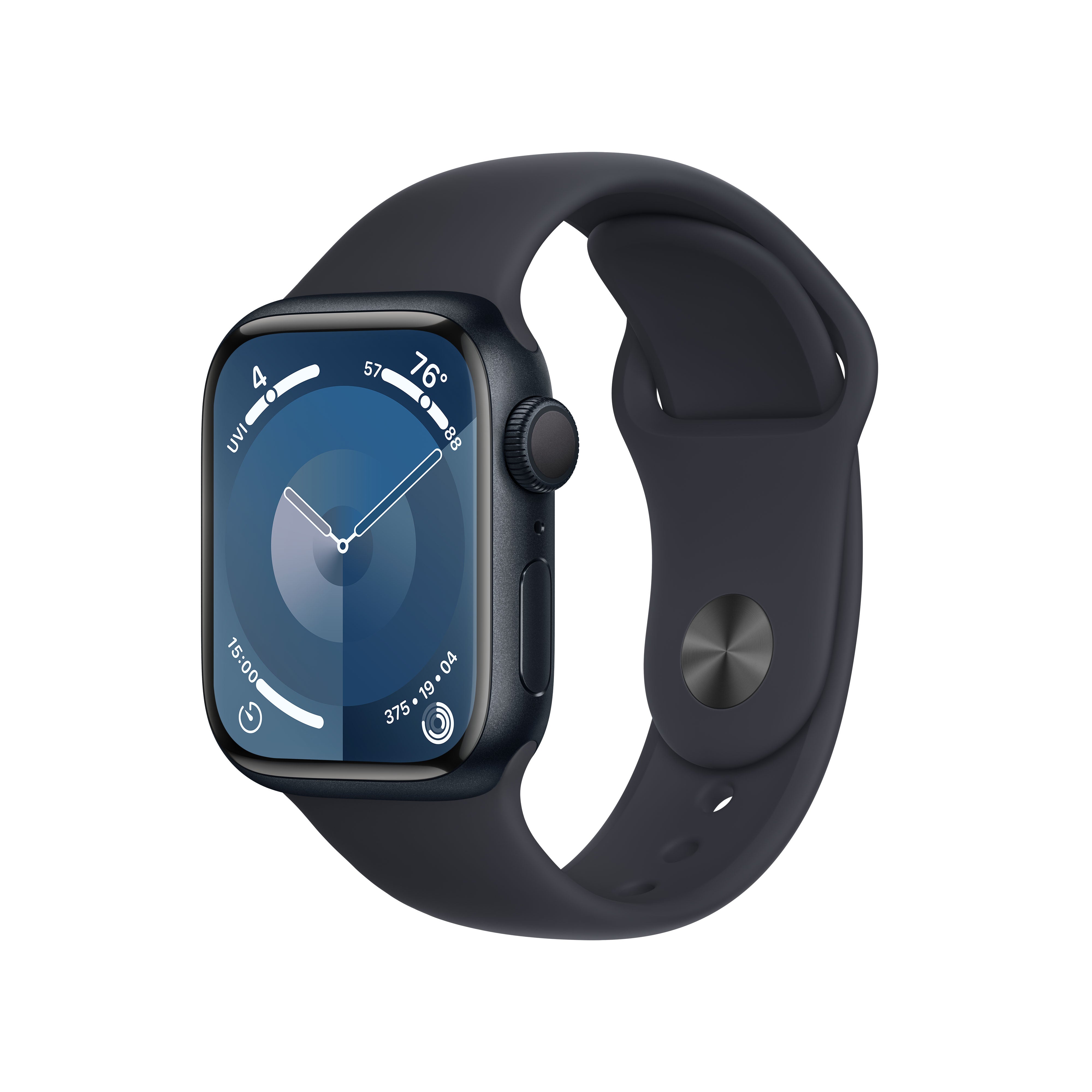 Apple Watch Series 9 GPS 41mm Midnight Aluminium Case with Midnight Sport  Band - S/M | iStore Botswana Online