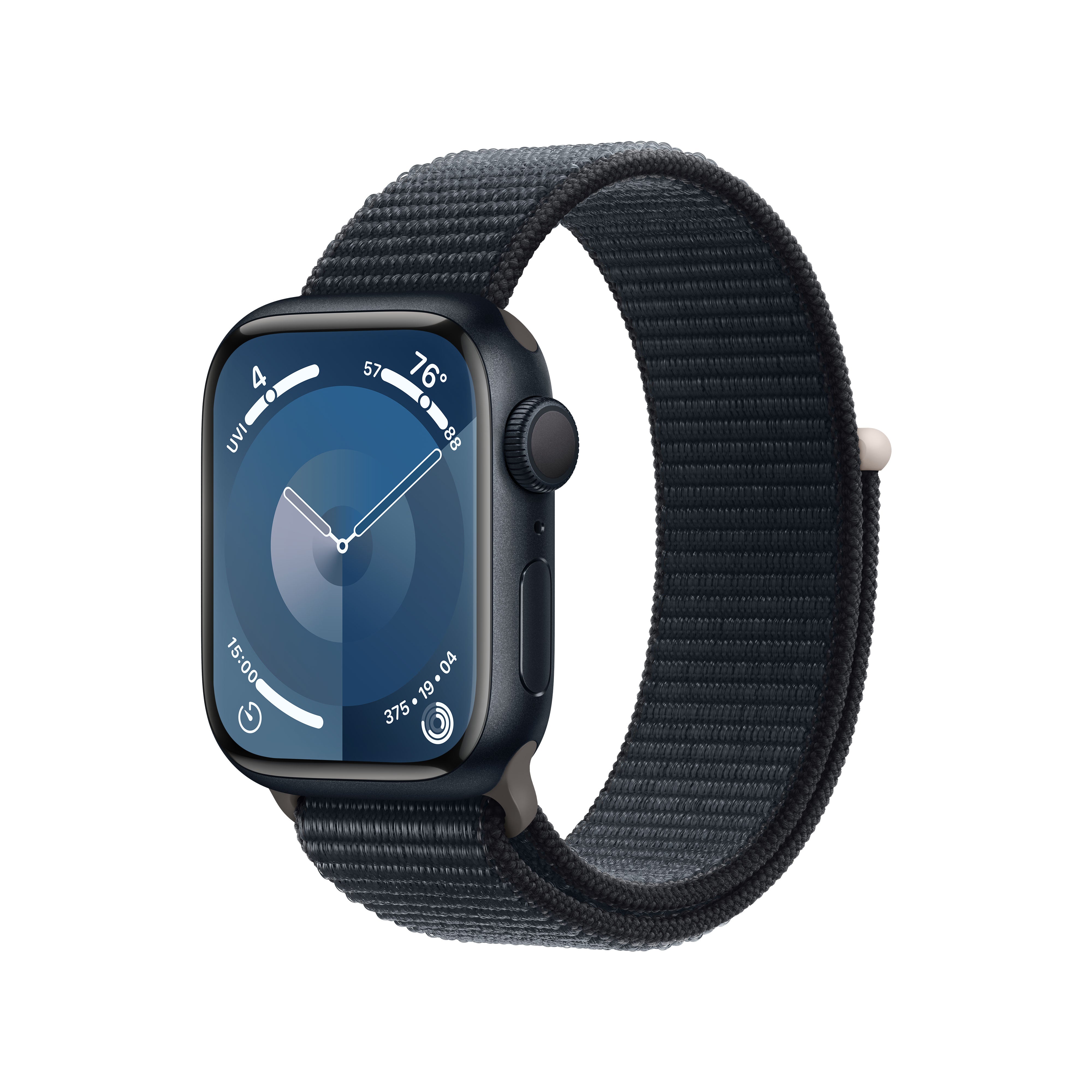 Apple Watch Series 9 GPS 41mm Midnight Aluminium Case with 