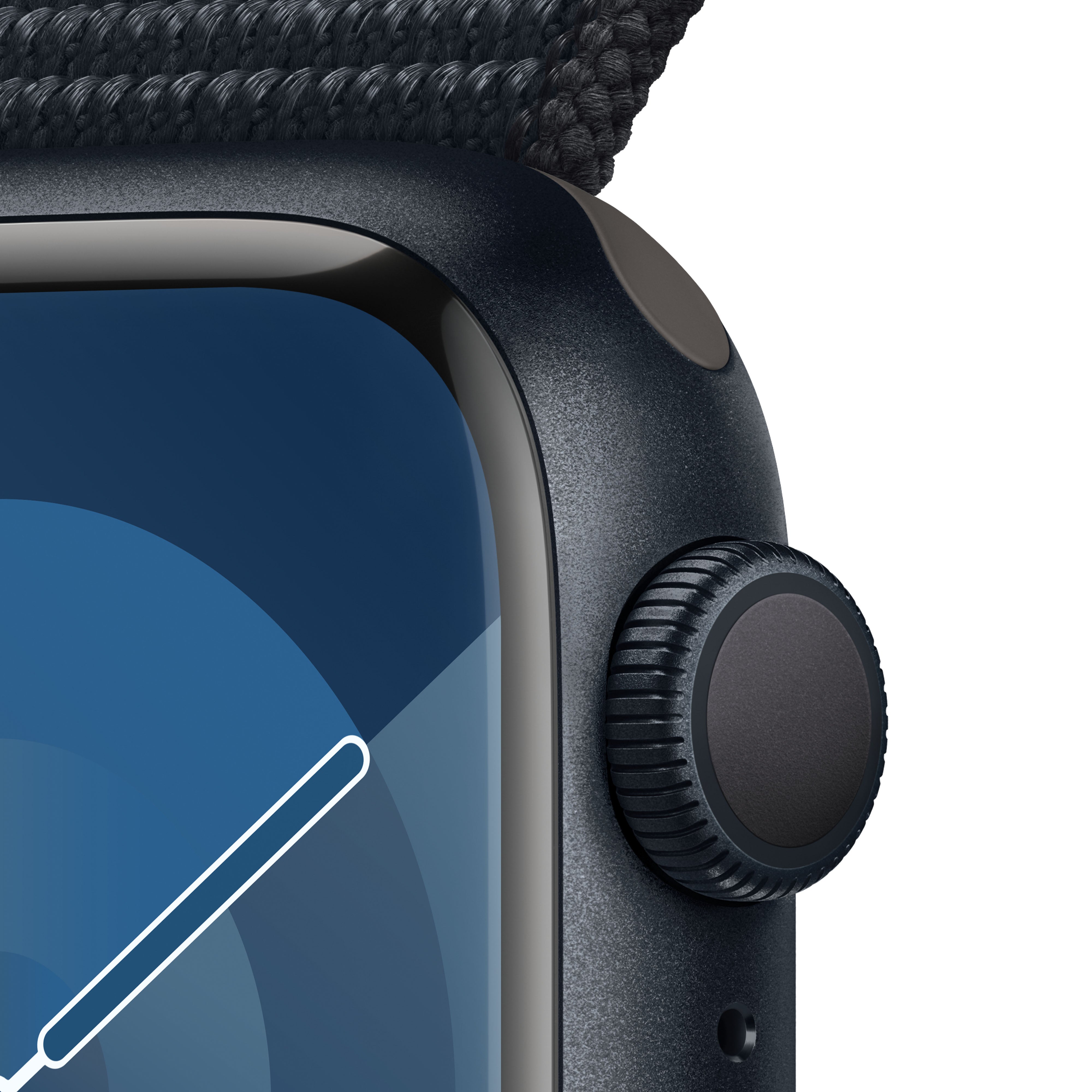 Apple Watch Series 9 GPS 41mm Midnight Aluminium Case with Midnight Sp