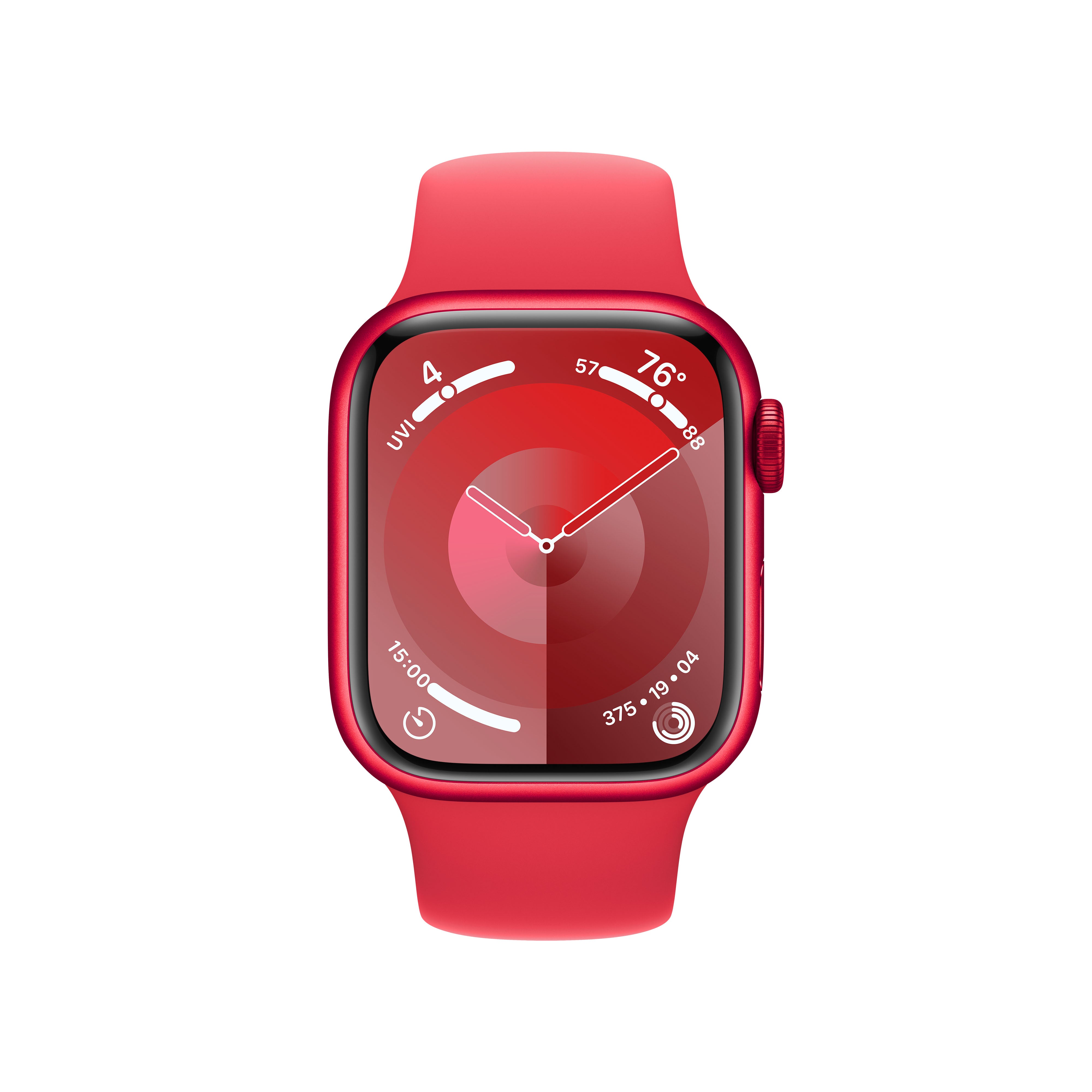 Red sports band hotsell apple watch
