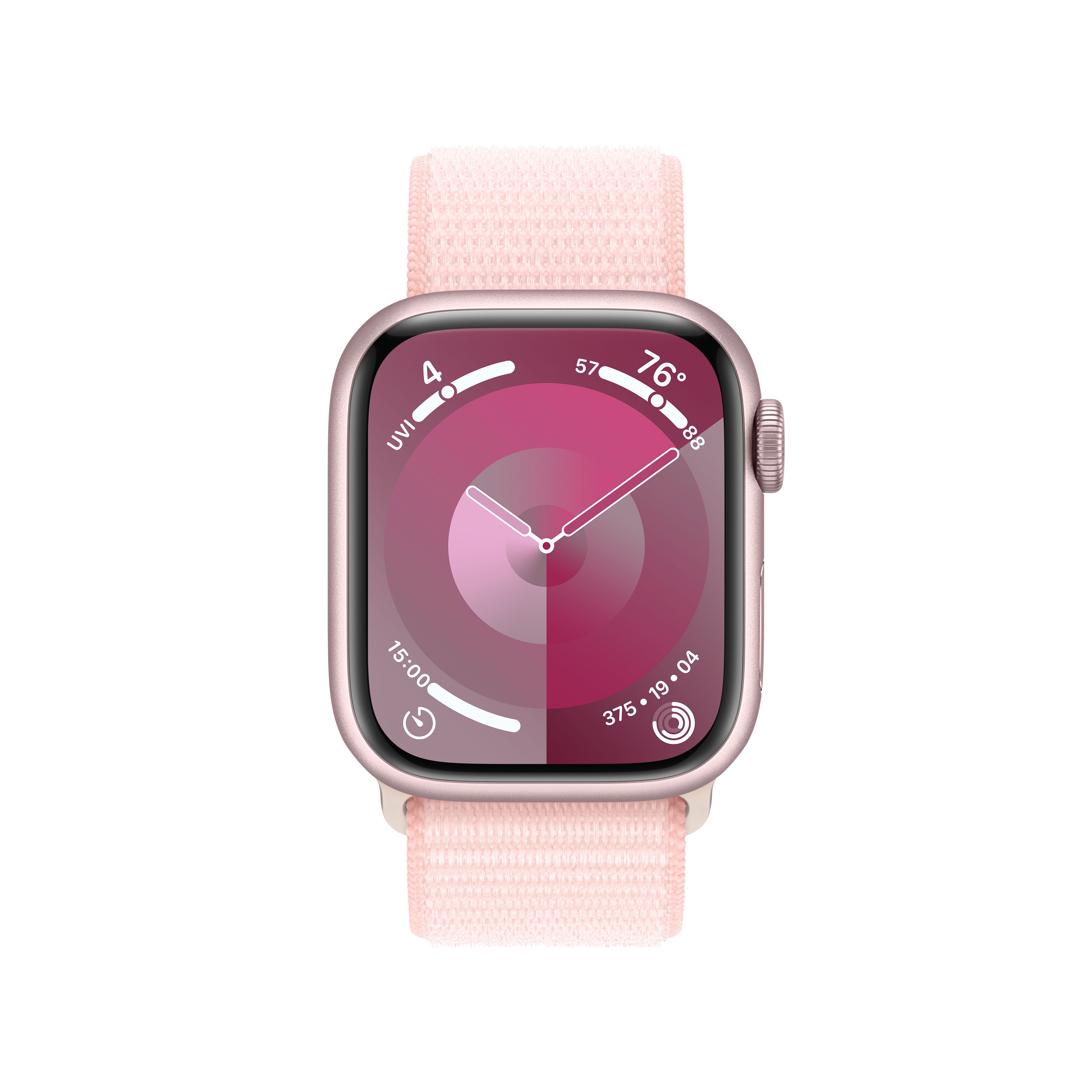 Apple Watch Series 9 GPS 41mm Pink Aluminium Case with Light Apple Watch Series 9 GPS 41mm Pink Aluminium Case with Light