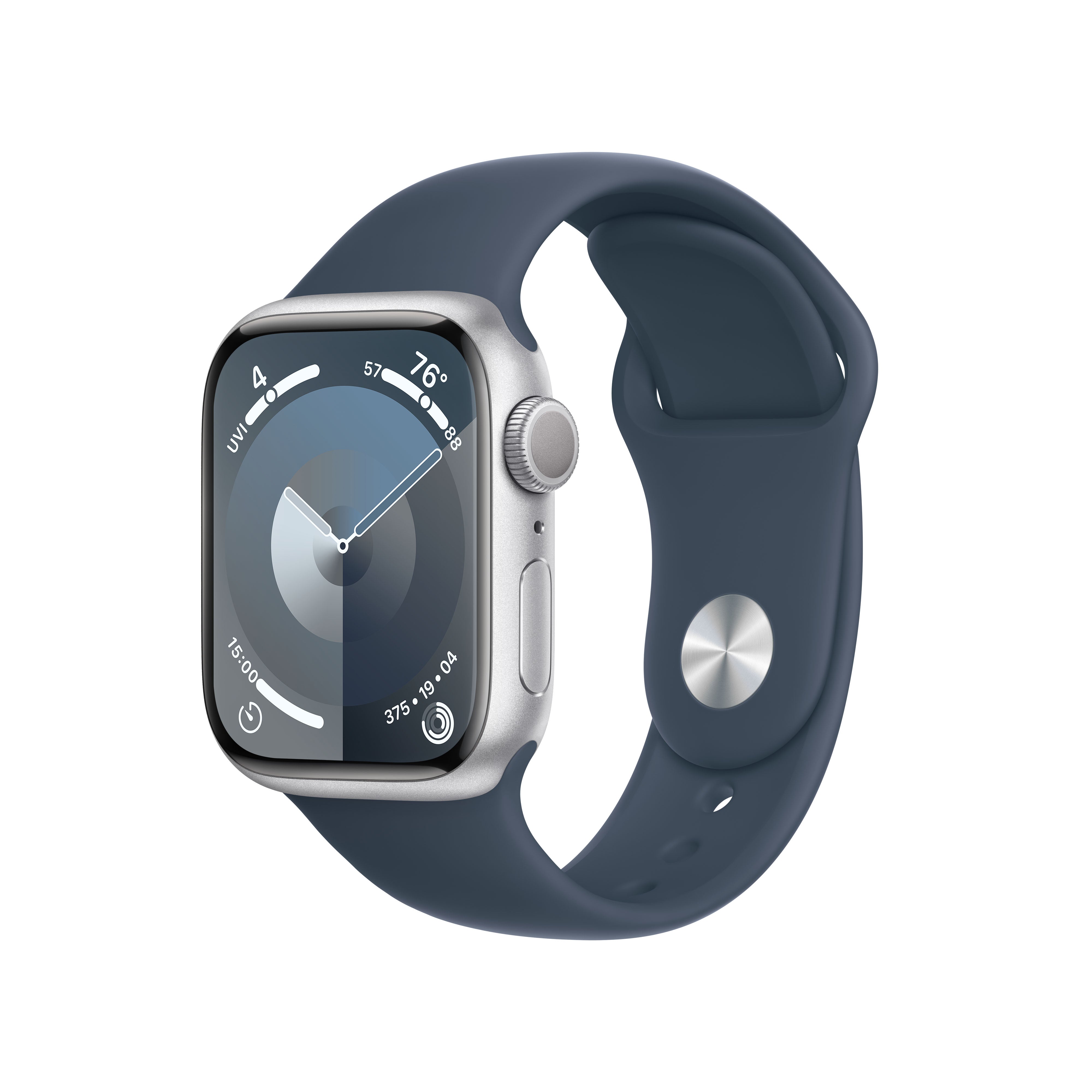 Silver aluminum apple watch 4 hotsell