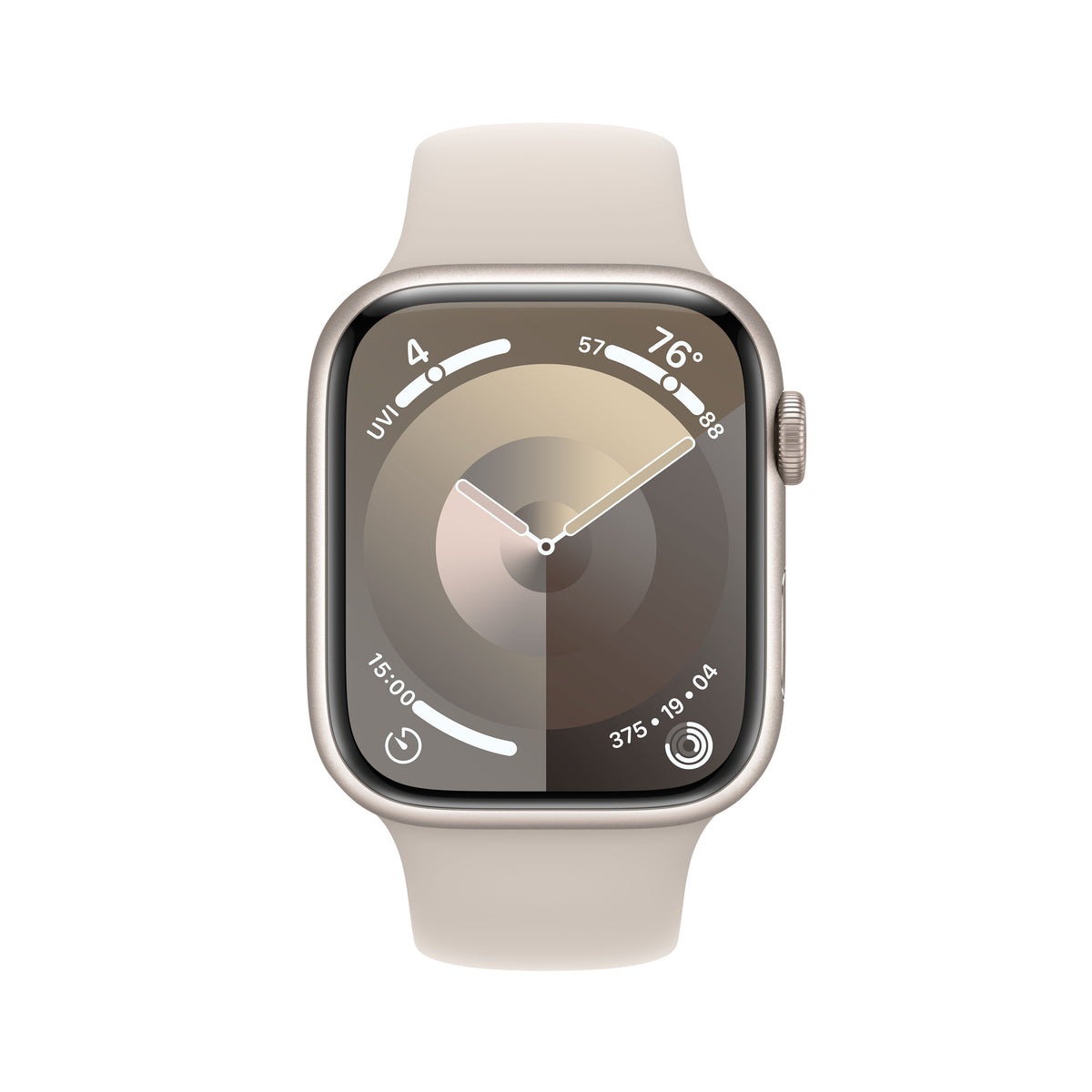 Apple Watch Series 9 45mm Starlight Sport Band M/L