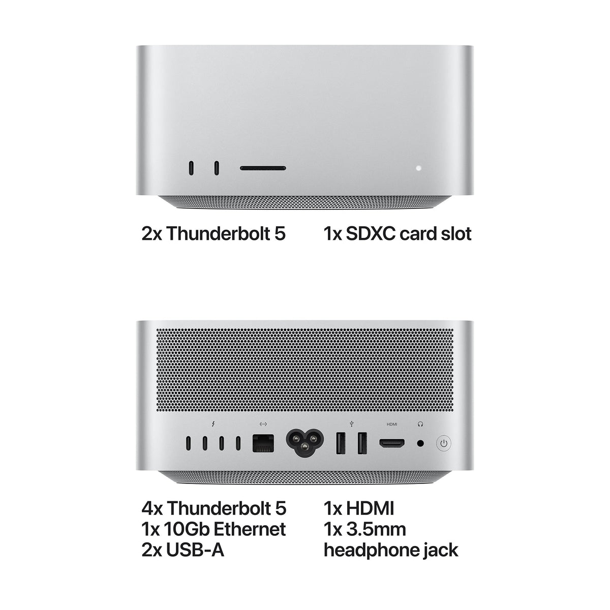 Mac Studio | Apple M5 Ultra chip | 30‑core CPU 64‑core GPU | 96GB  1TB