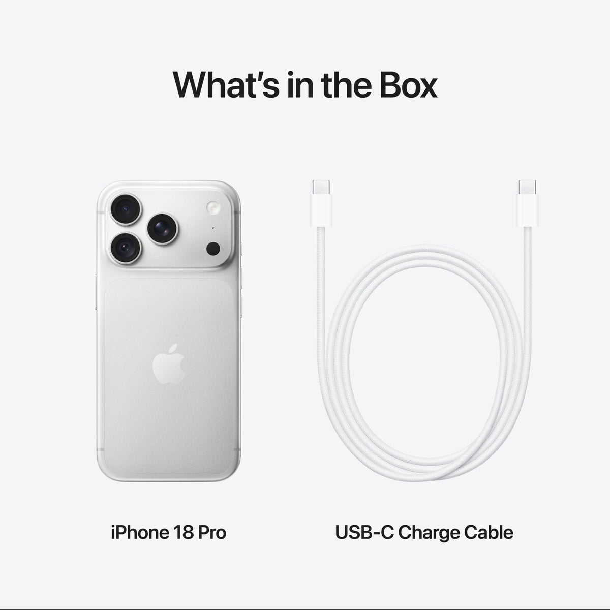 iPhone 18 Pro 256GB Silver