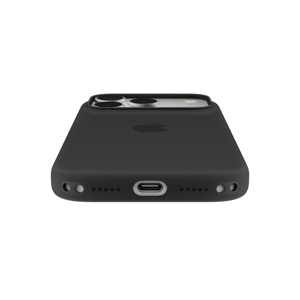 iPhone 18 Pro Silicone Case with MagSafe - Black