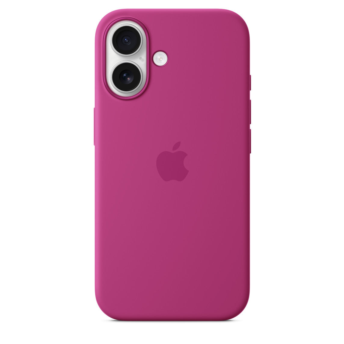 iPhone 16 Silicone Case with MagSafe – Fuchsia