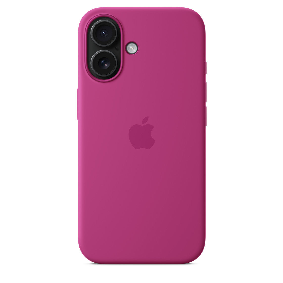 iPhone 16 Silicone Case with MagSafe – Fuchsia