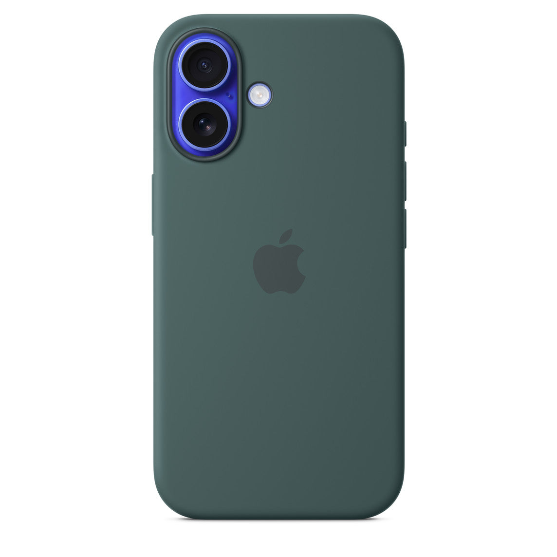 iPhone 16 Silicone Case with MagSafe – Lake Green