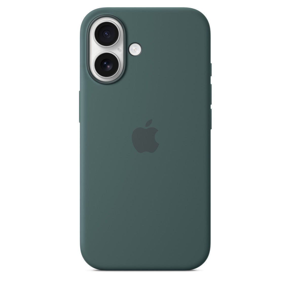 iPhone 16 Silicone Case with MagSafe – Lake Green