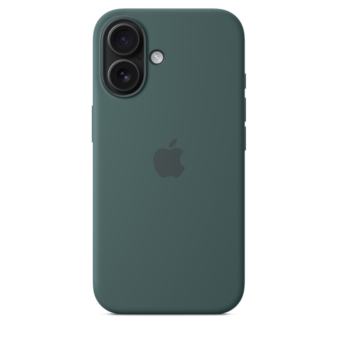 iPhone 16 Silicone Case with MagSafe – Lake Green