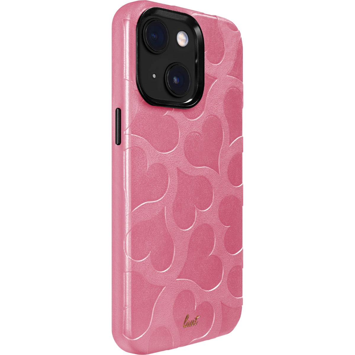 Motif Heart iPhone 14 Pro Pink