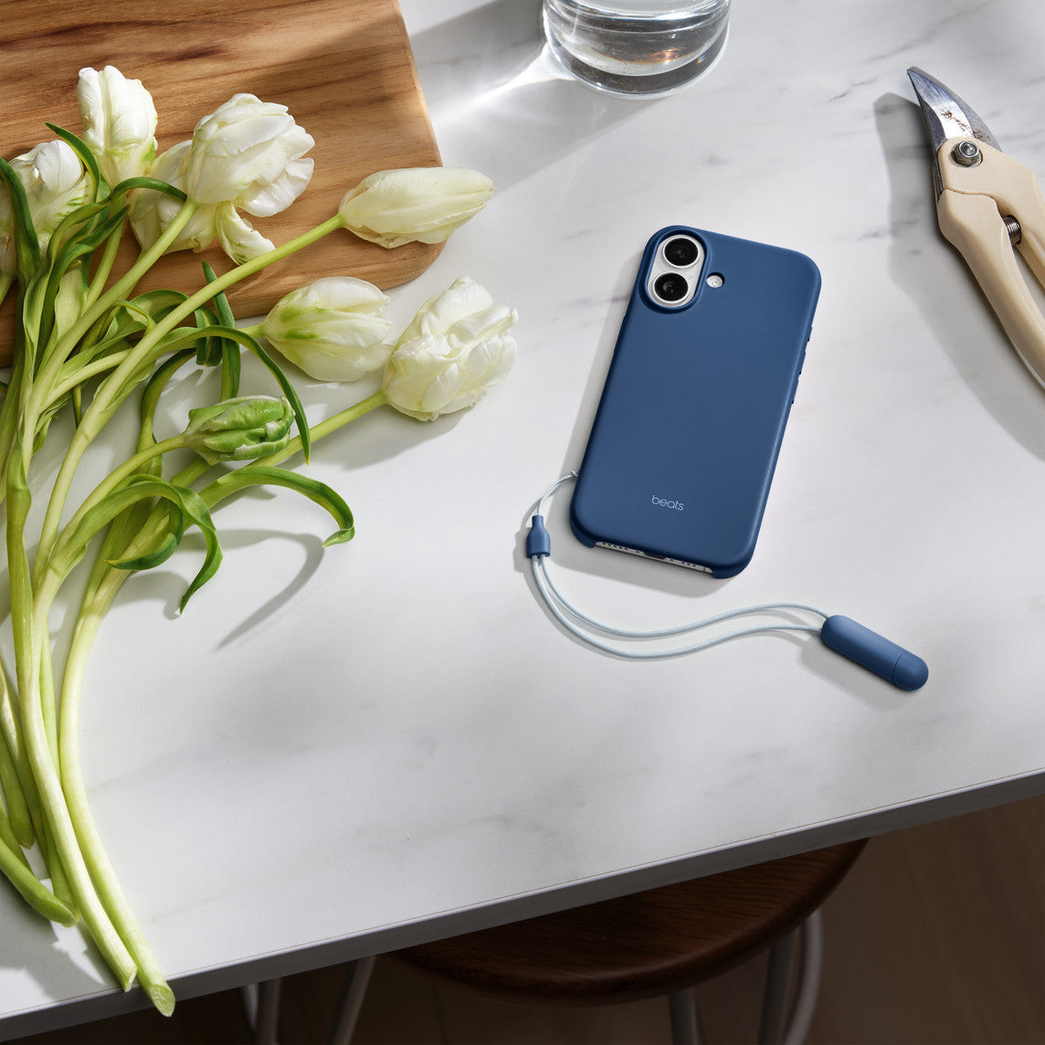 Beats iPhone 17 Kickstand Case with MagSafe and Camera Control – Bedrock Blue