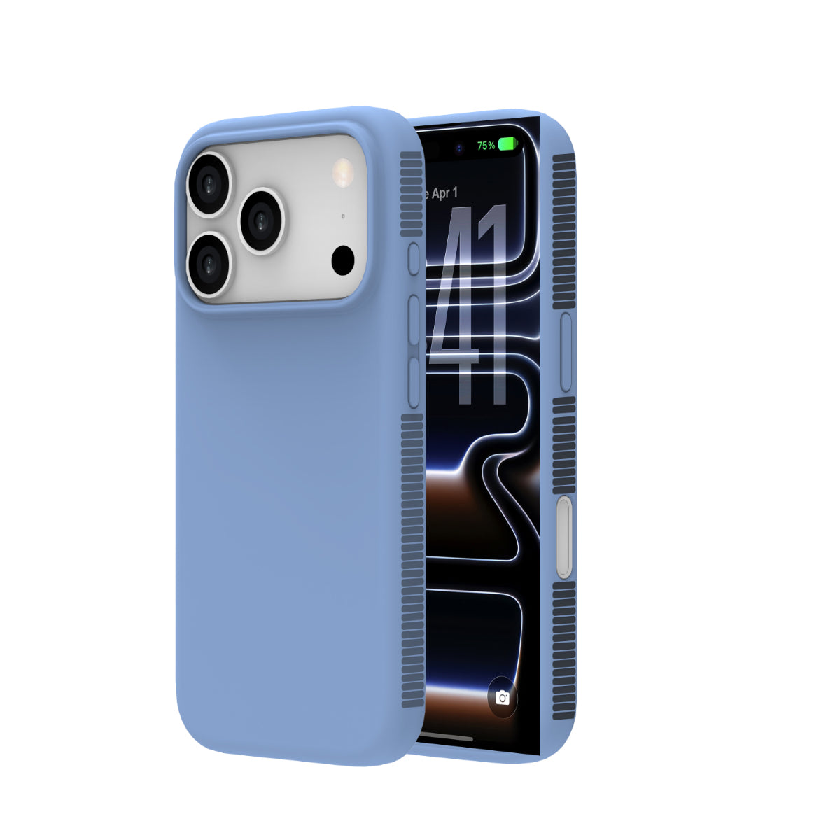 Moov SoftTouch Case with MagSafe for iPhone 18 Pro Max / 17 Pro Max - Light Blue