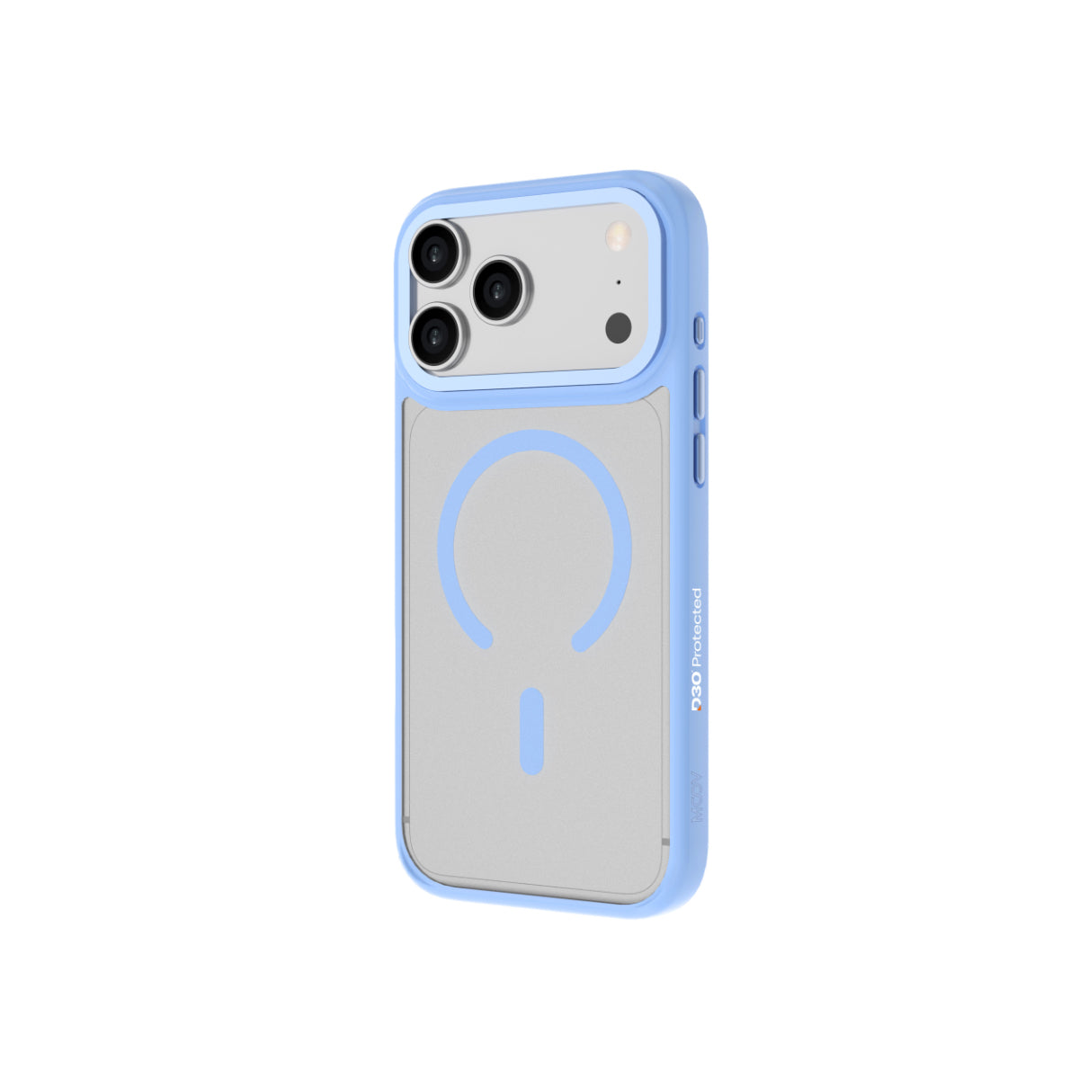 Moov Luxe Edge Case with MagSafe for iPhone 18 / 17 Pro Max  - Light Blue