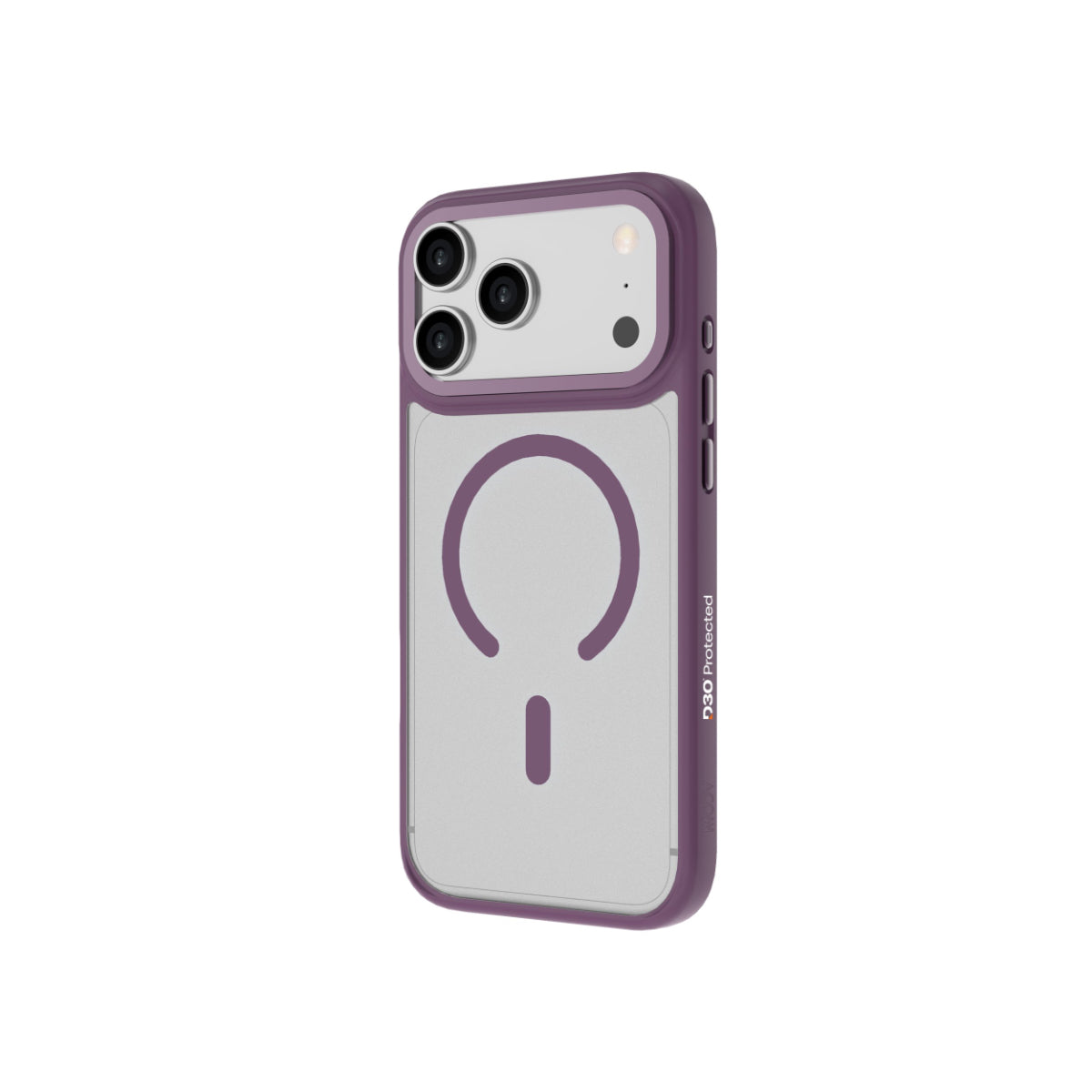 Moov Luxe Edge Case with MagSafe for iPhone 18 Pro Max / iPhone 17 Pro Max - Dark Cherry