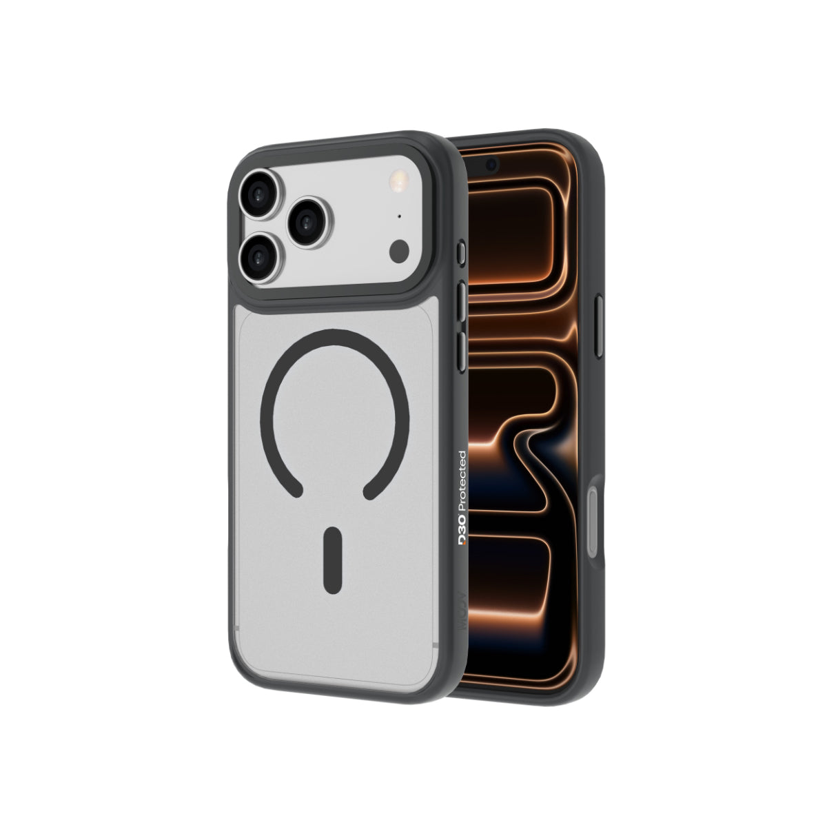 Moov Luxe Edge Case with MagSafe for iPhone 18 Pro Max / iPhone 17 Pro Max - Black