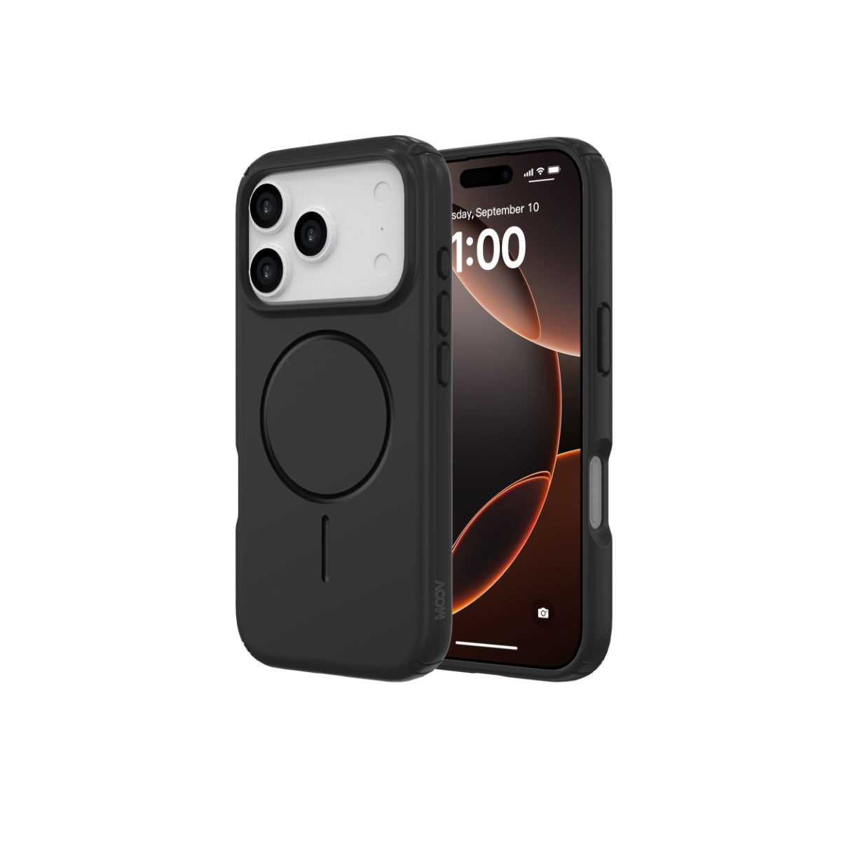 Moov Protect Case with MagSafe for  iPhone 18 Pro / iPhone 17 Pro - Black