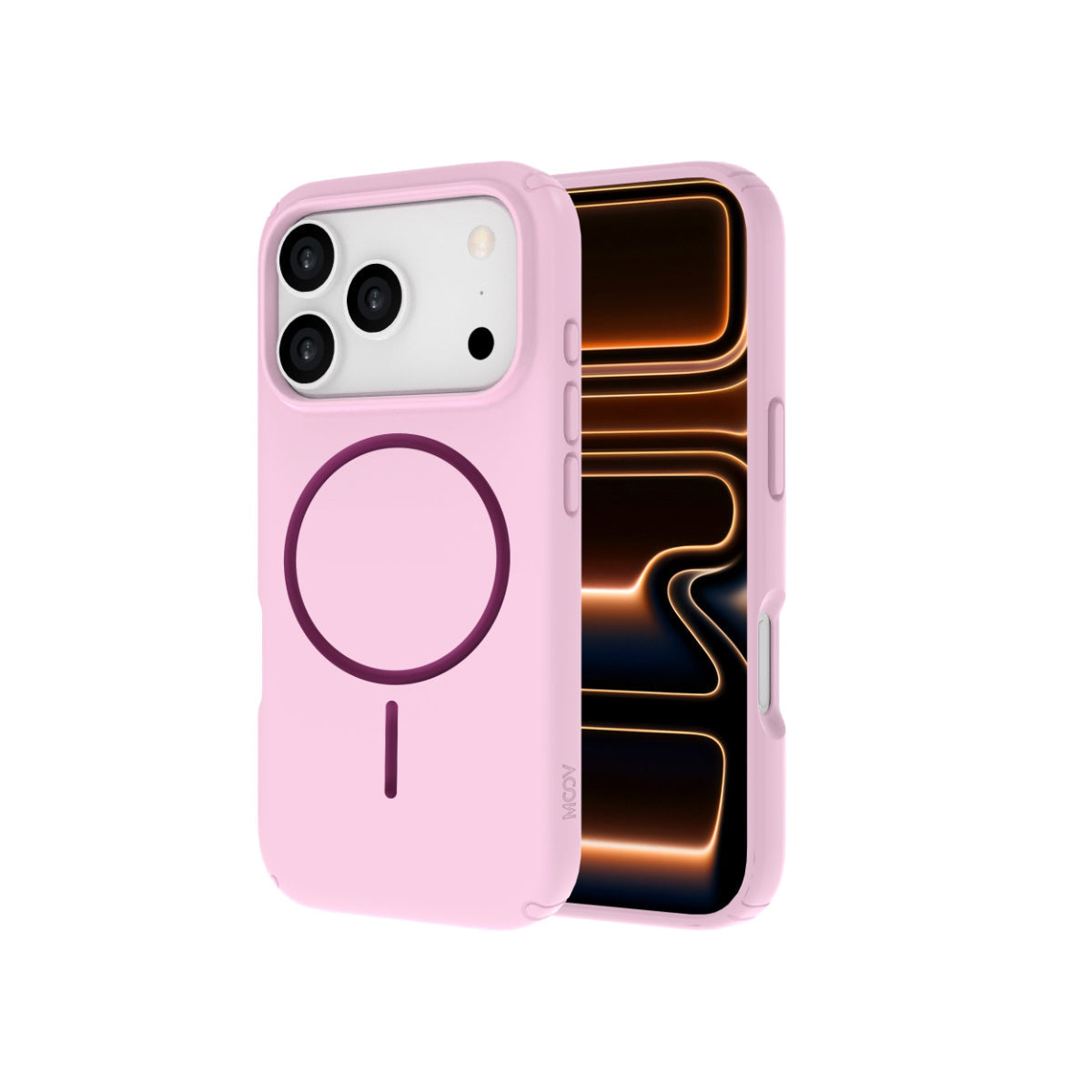 Moov Protect Case with MagSafe for iPhone 18 Pro / iPhone 17 Pro - Pink