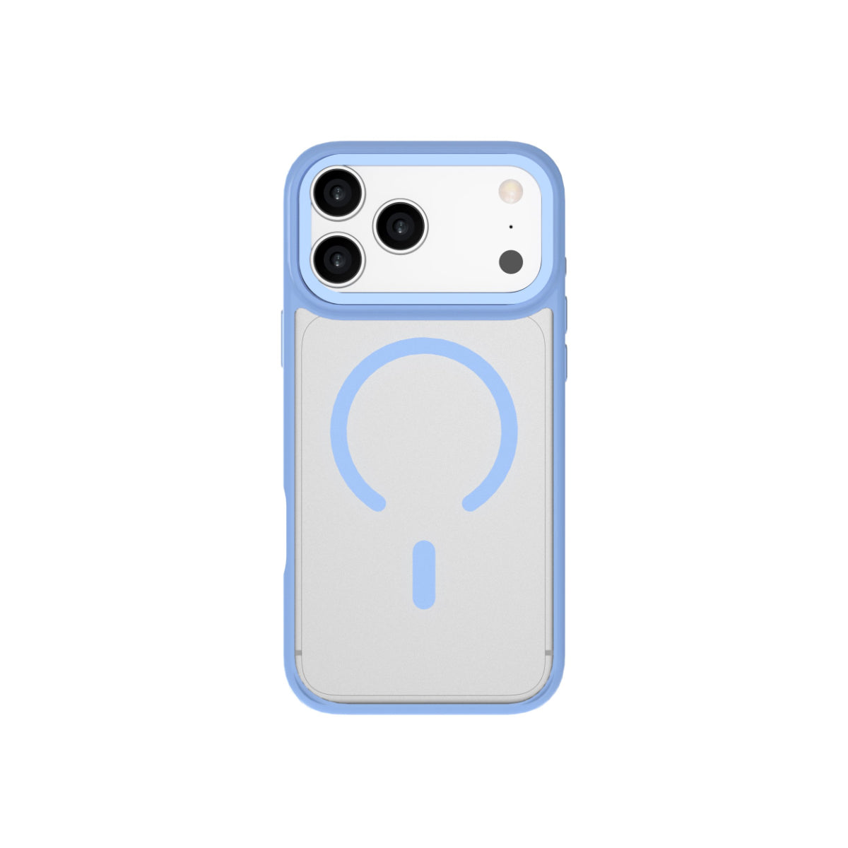Moov Luxe Edge Case with MagSafe for iPhone 18 Pro / iPhone 17 Pro - Light Blue