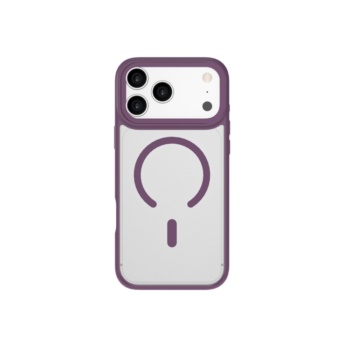 Moov Luxe Edge Case with MagSafe for iPhone 18 Pro / iPhone 17 Pro - Dark Cherry