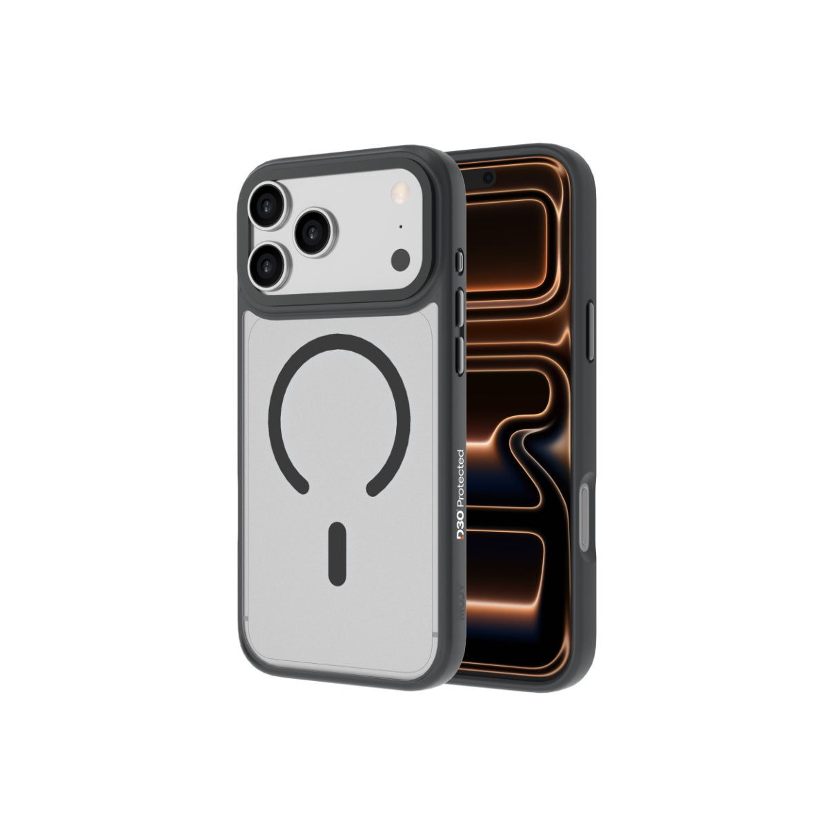Moov Luxe Edge Case with MagSafe for iPhone 18 Pro / iPhone 17 Pro - Black