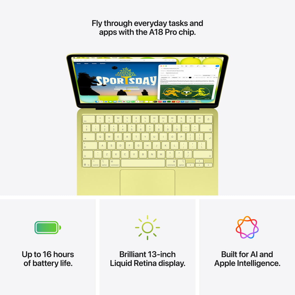 MacBook Neo 13-inch | Apple A18 Pro | 8GB | 256GB SSD - Silver