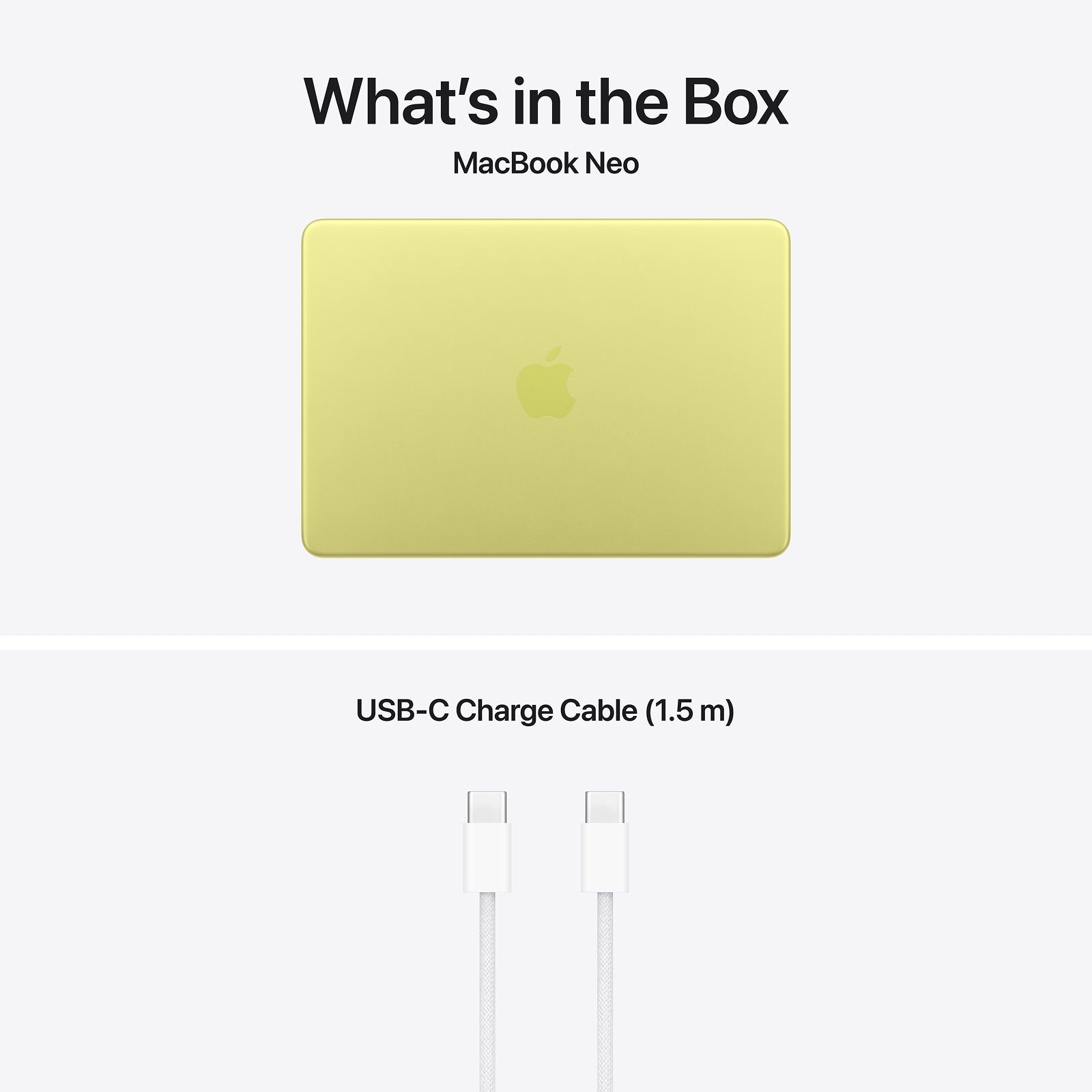 MacBook Neo 13-inch | Apple A18 Pro | Touch ID | 8GB 512GB SSD - Citru