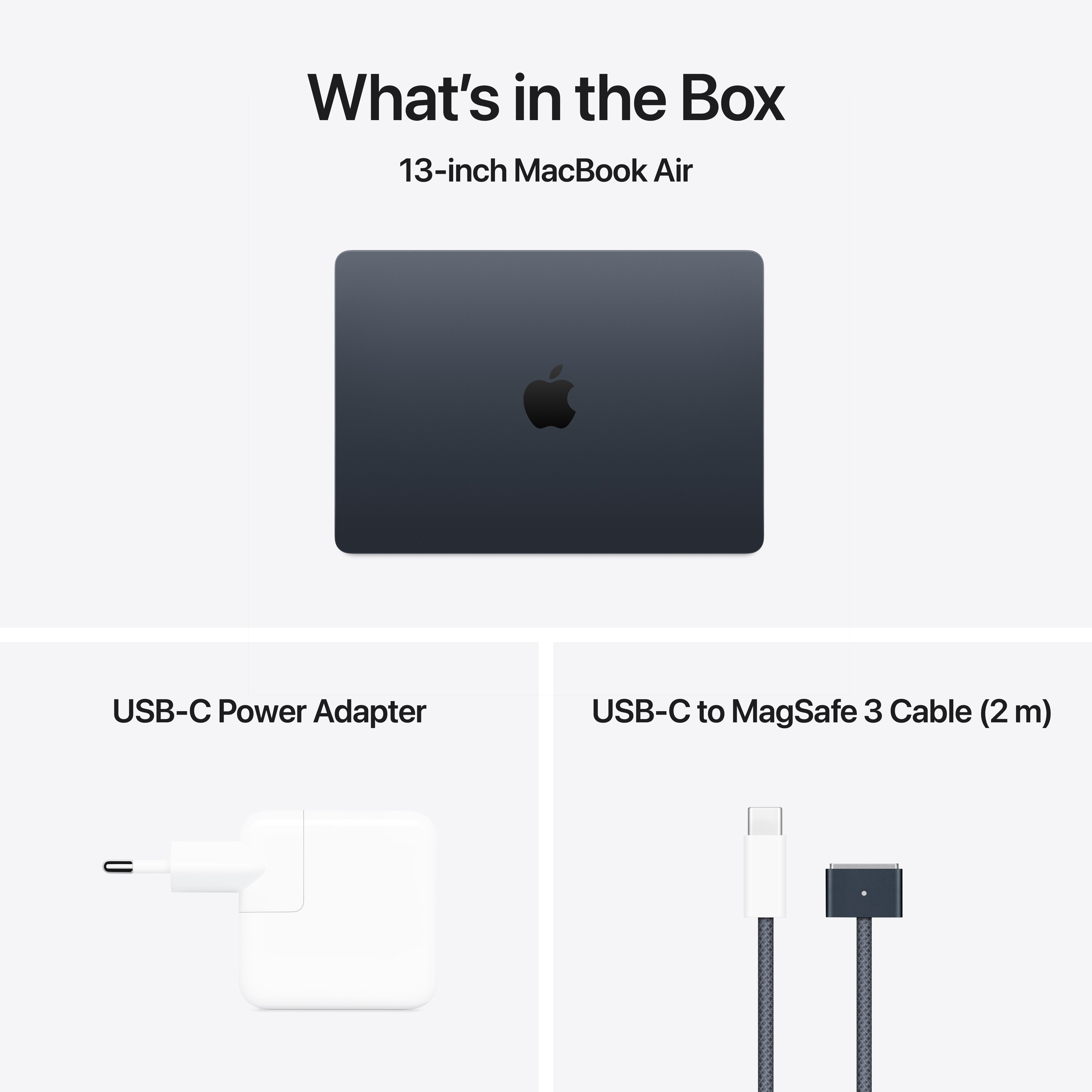 MacBook Air13-inch | Apple M4 chip | 512GB SSD - Midnight
