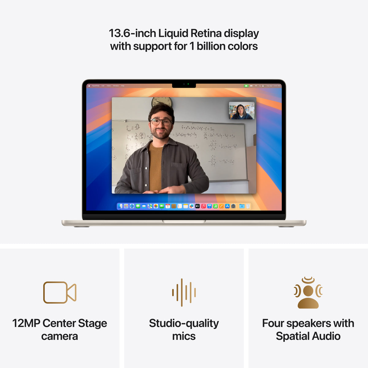 13-Inch MacBook Air: Apple M4 Chip with 10-Core CPU and 10-Core GPU, 16GB, 512GB SSD - Starlight