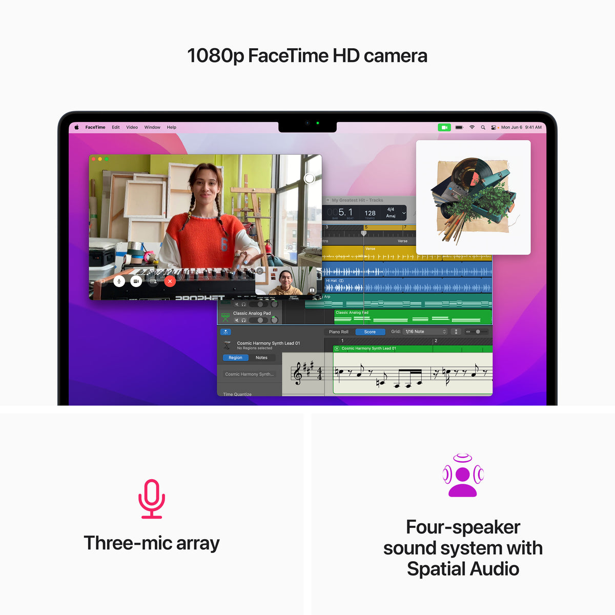 13-inch MacBook Air: Apple M2 chip with 8-CORE CPU and 8-CORE GPU, 16GB, 256GB - Midnight