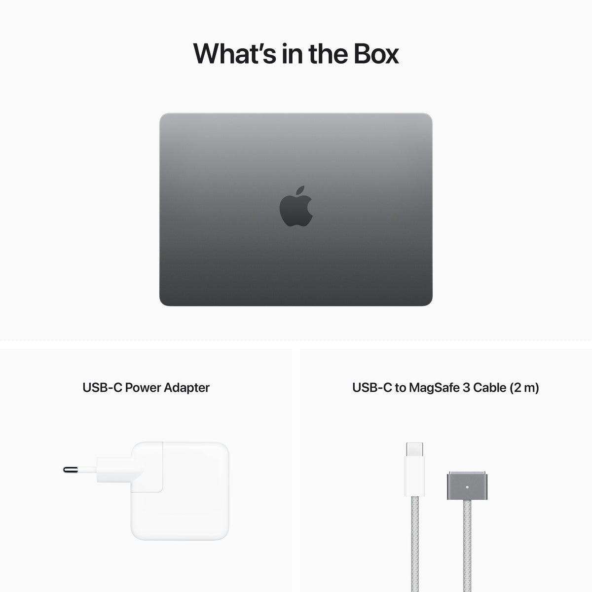 13-inch MacBook Air: Apple M2 chip with 8-core CPU and 8-core GPU, 16GB, 256GB - Space Grey