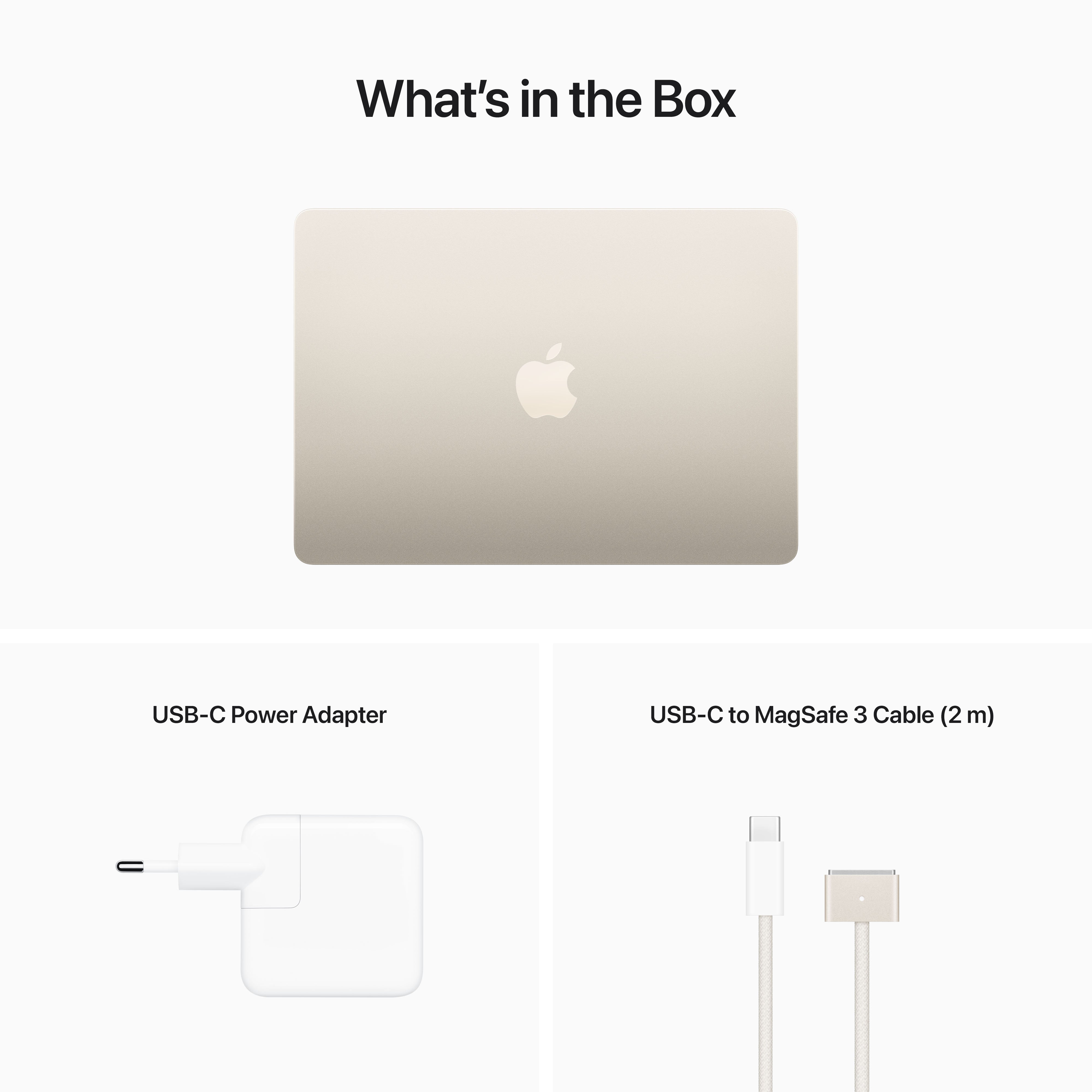 MacBook Air 13-inch | Apple M2 chip | with 8-core CPU and 8-core GPU |
