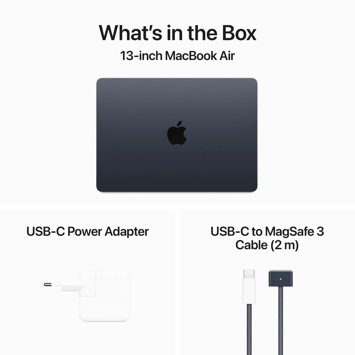 MacBook Air 13": M3 chip 256GB - Midnight