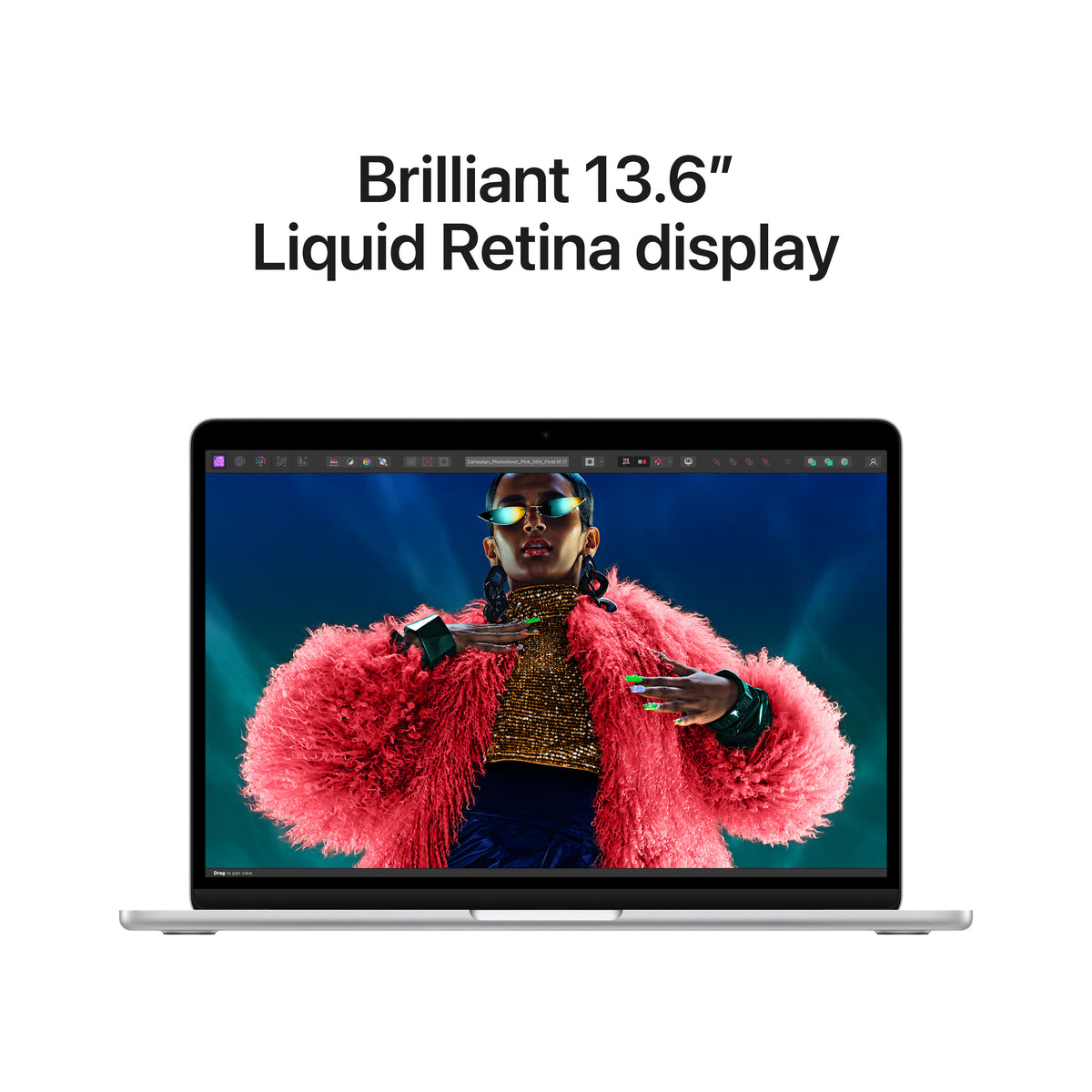 13-inch MacBook Air M3 with 8-Core CPU and 8-Core GPU, 16GB, 256GB SSD - Silver