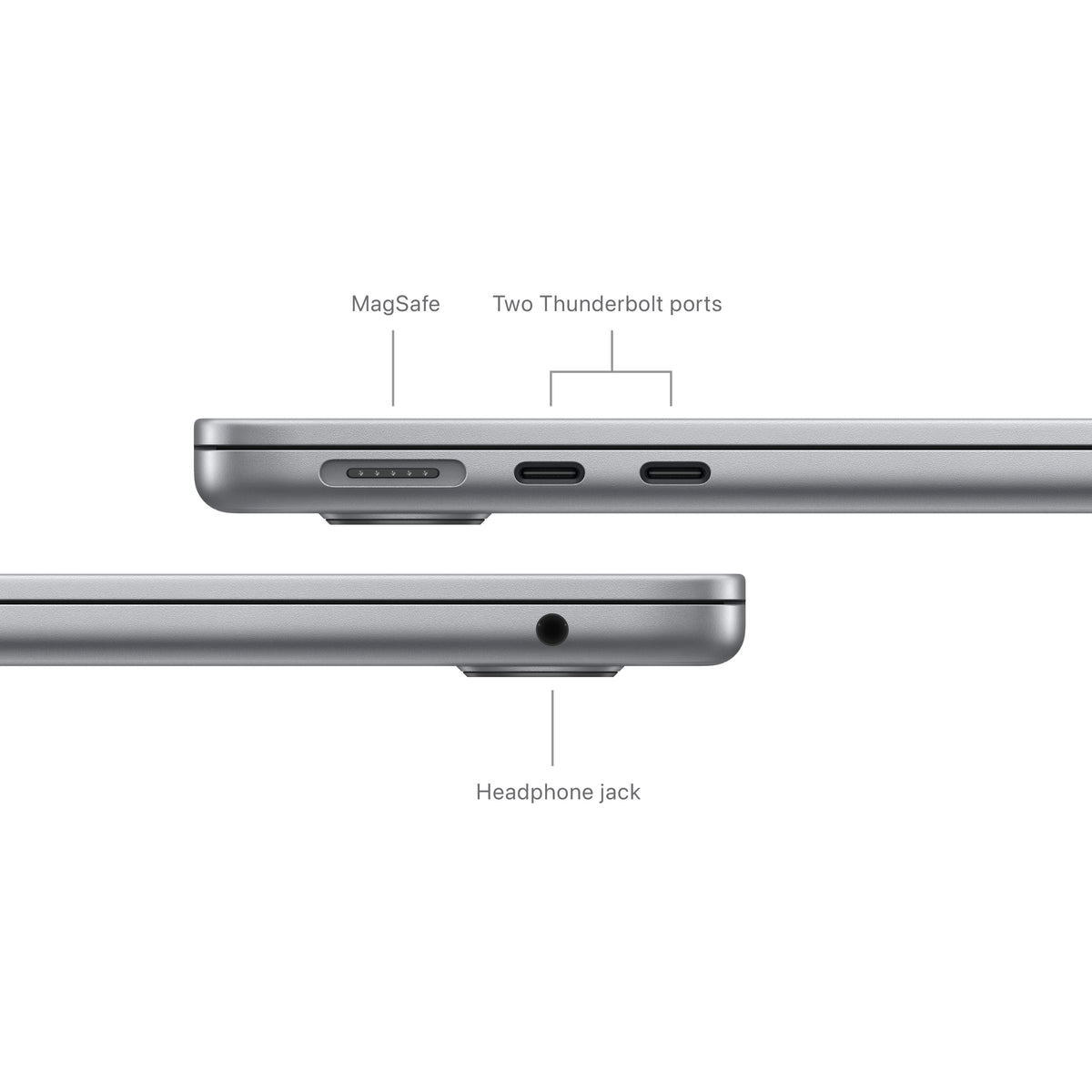 13-inch MacBook Air: Apple M3 chip with 8-Core CPU and 10-Core GPU, 24GB, 512GB SSD - Space Grey